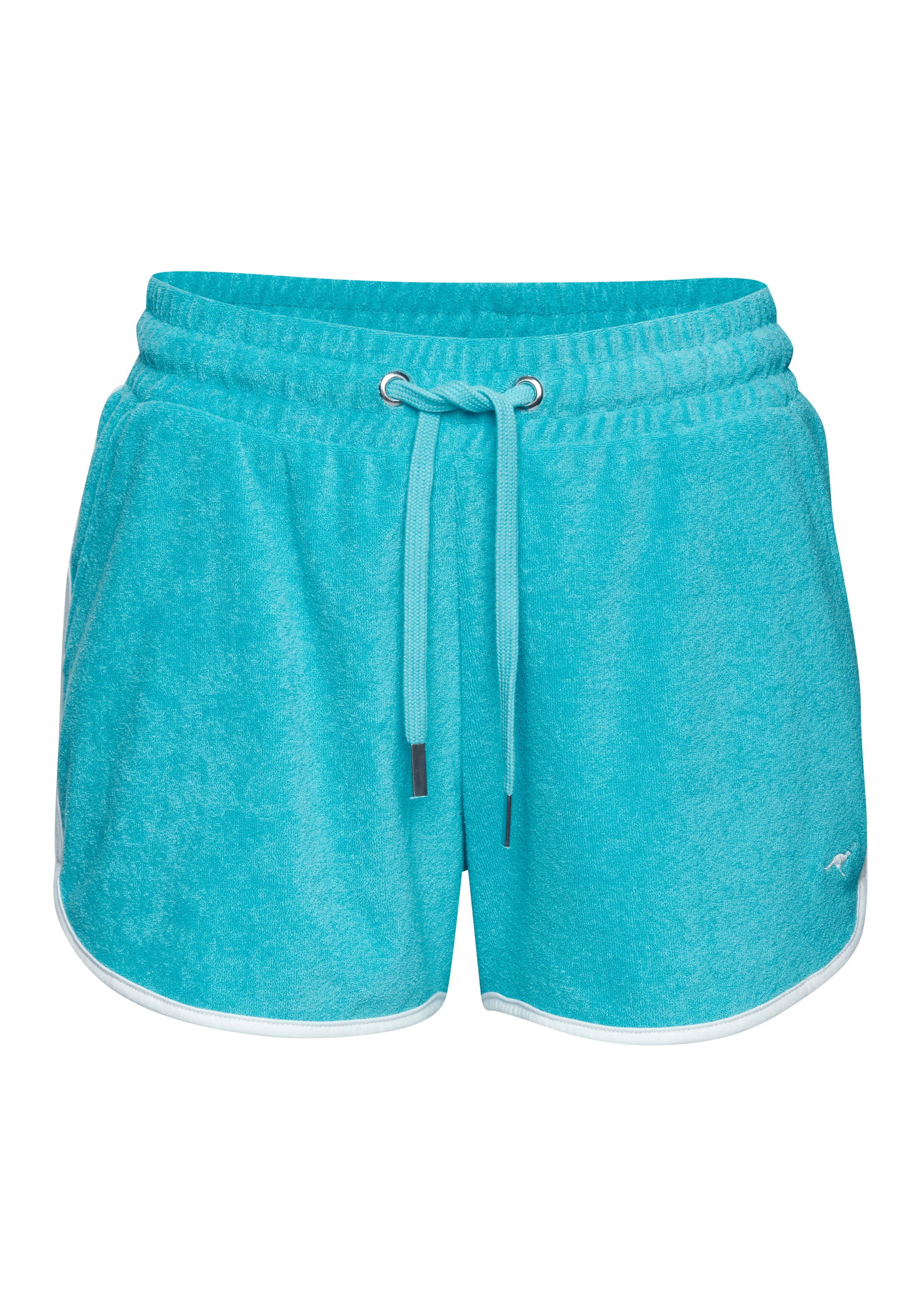 KangaROOS Relaxshorts  mit sportlichem Seitenstreifen und weichem Frottee Material