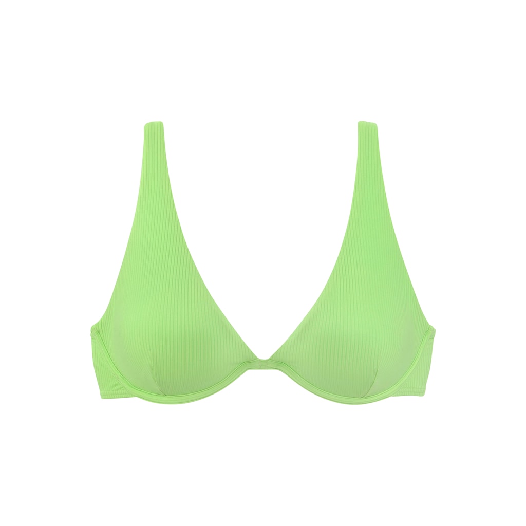 Venice Beach Bügel-Bikini-Top »Lucky«, aus gerippter Strukturware