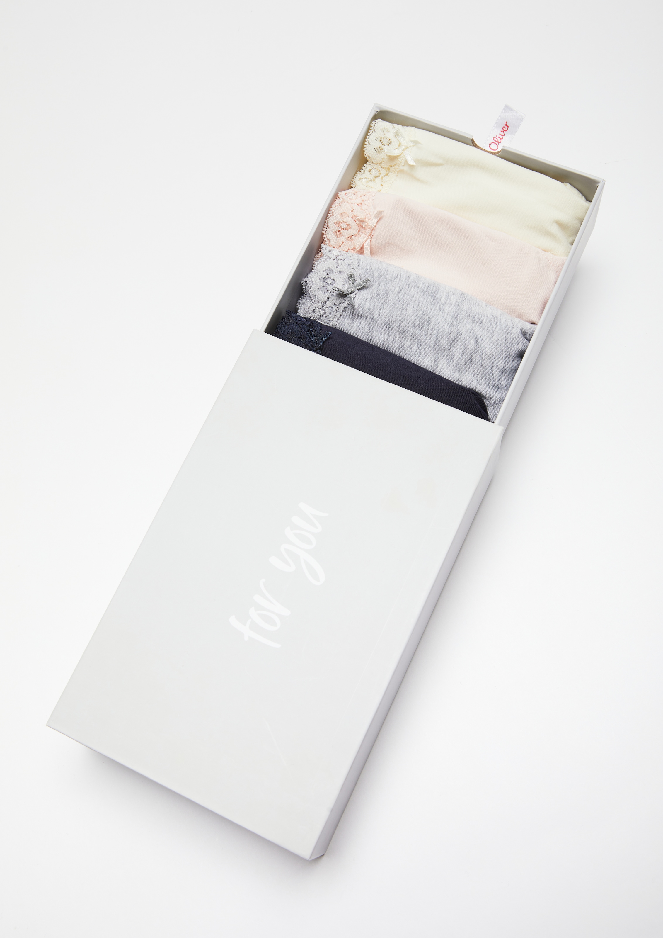 s.Oliver Panty 5er-Pack,  aus elastischer Baumwoll-Qualität, mit Aufbewahrungsbox