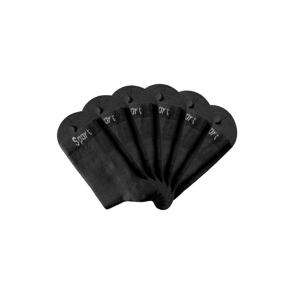 Bench. Sportsocken, (Packung, 6 Paar), mit antibakterieller Feuchtigkeitsregulierung