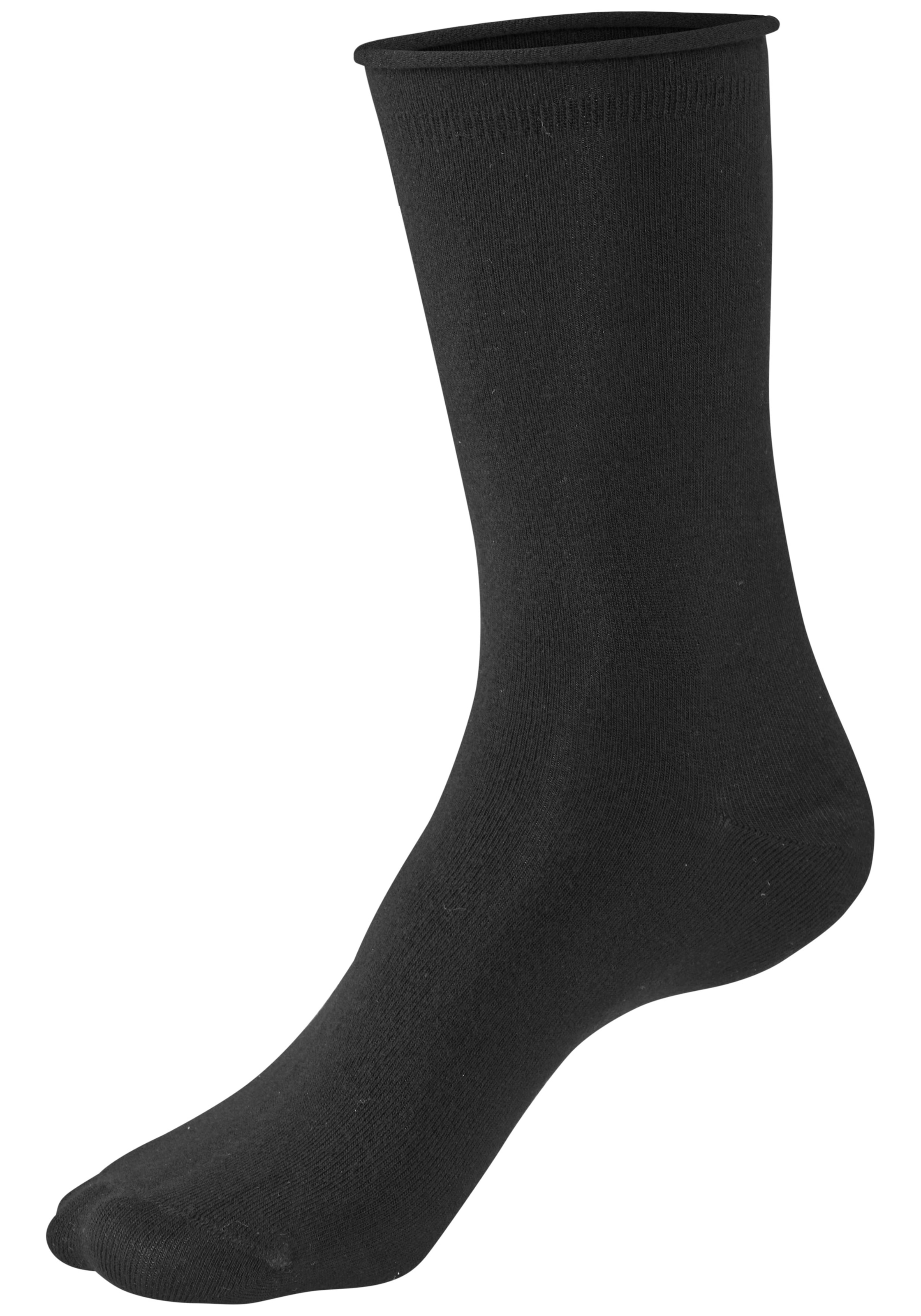 H.I.S Chaussettes basiques Paquet, 3 Couple tlg. mit extra weicher Viskose