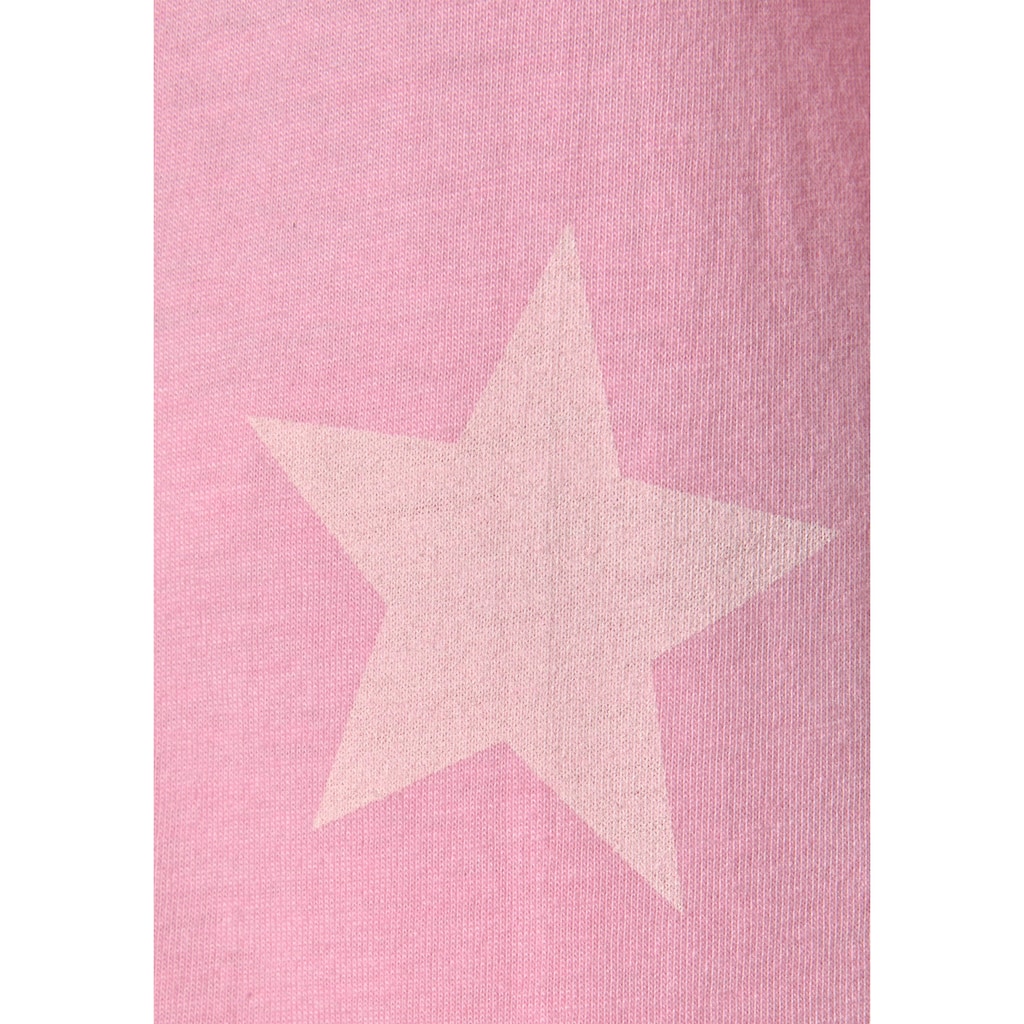 Arizona Pyjama, (4 tlg., 2 Stück), in melierter Optik