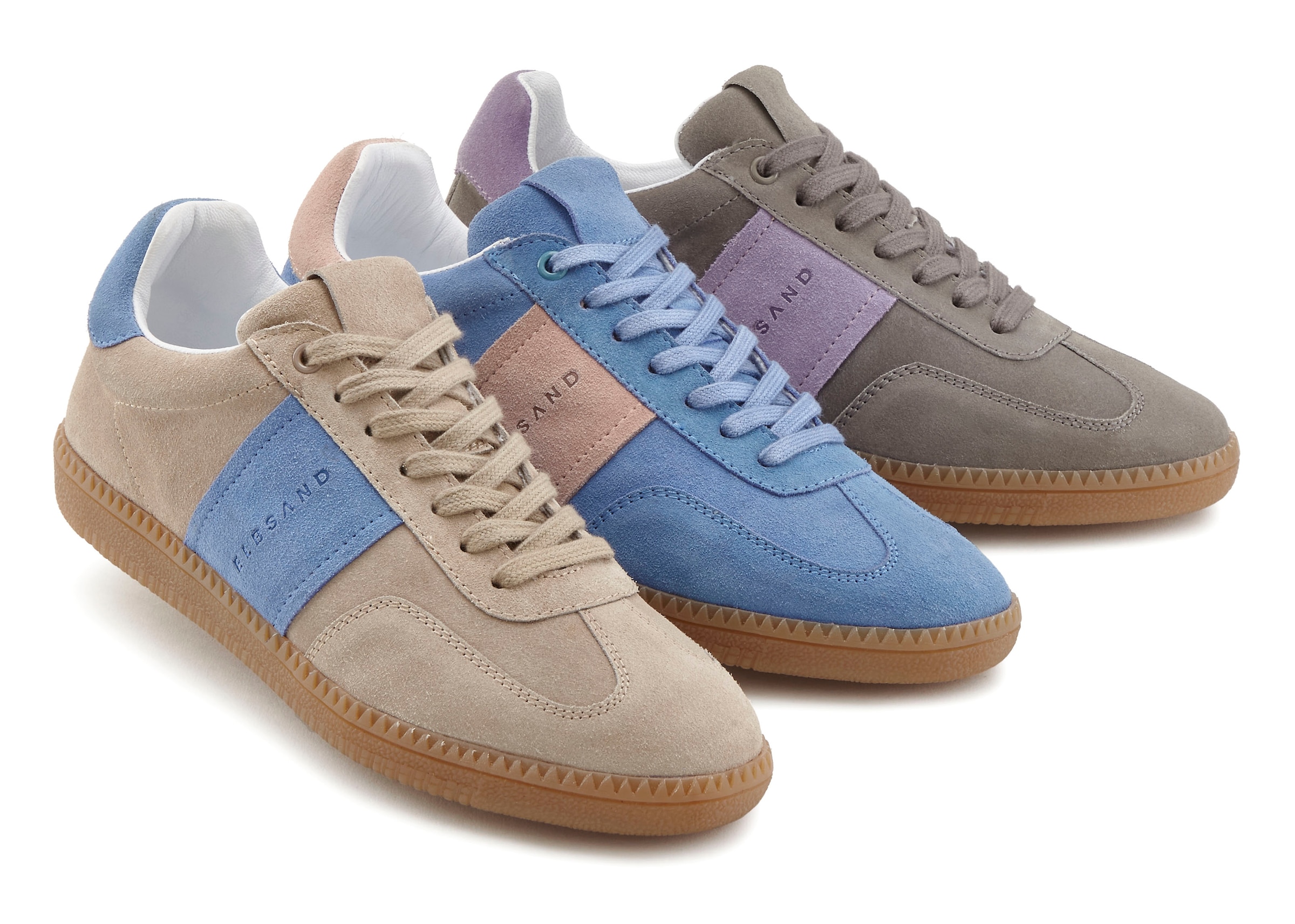 Elbsand Sneaker »Freizeitschuh, Schnürschuh«, Retro Sneaker,Lederschuh, Schnürhalbschuh, Halbschuh aus Leder Unisex
