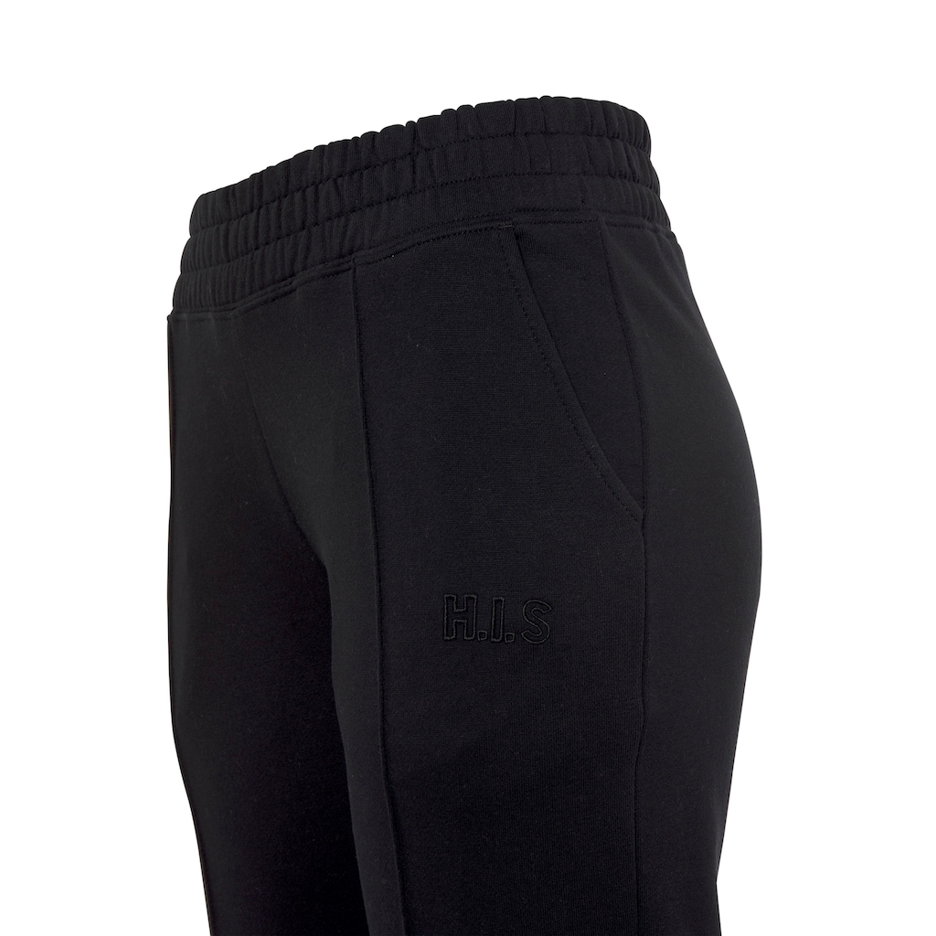 H.I.S Relaxhose, mit Piping vorn, Loungeanzug
