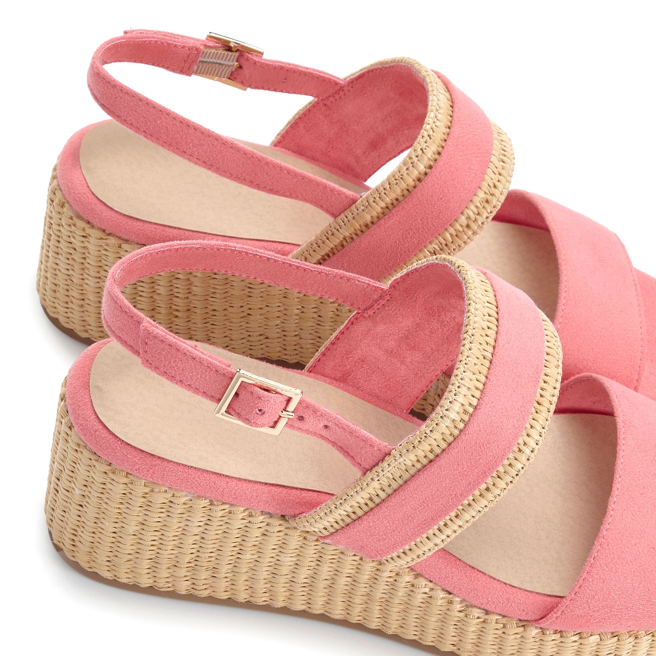 Beachtime Sandalette »Sommerschuh, Sandale, offener Schuh, Keilsandalette,«  NEU mit Keilabsatz VEGAN