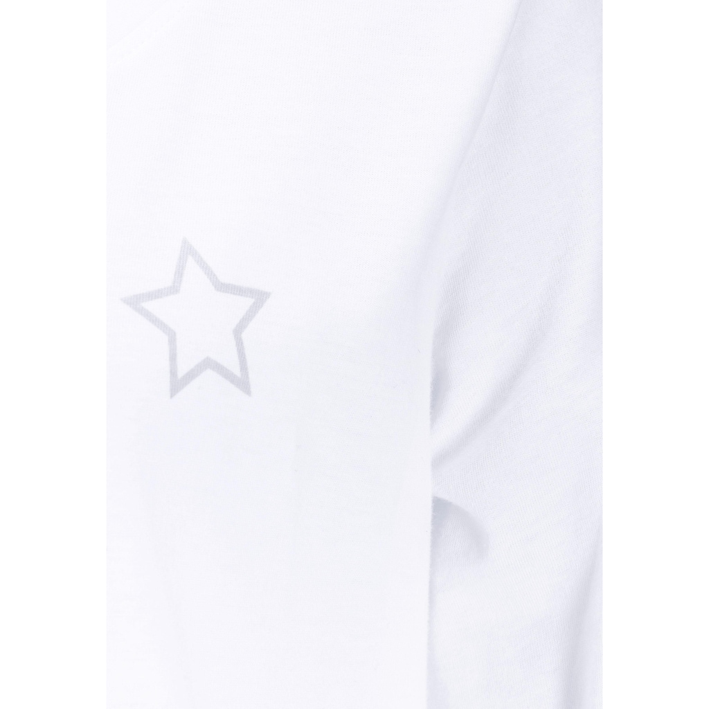 Peanuts Pyjama, (2 tlg.), mit Leggings und legerem Shirt mit Snoopy Druck