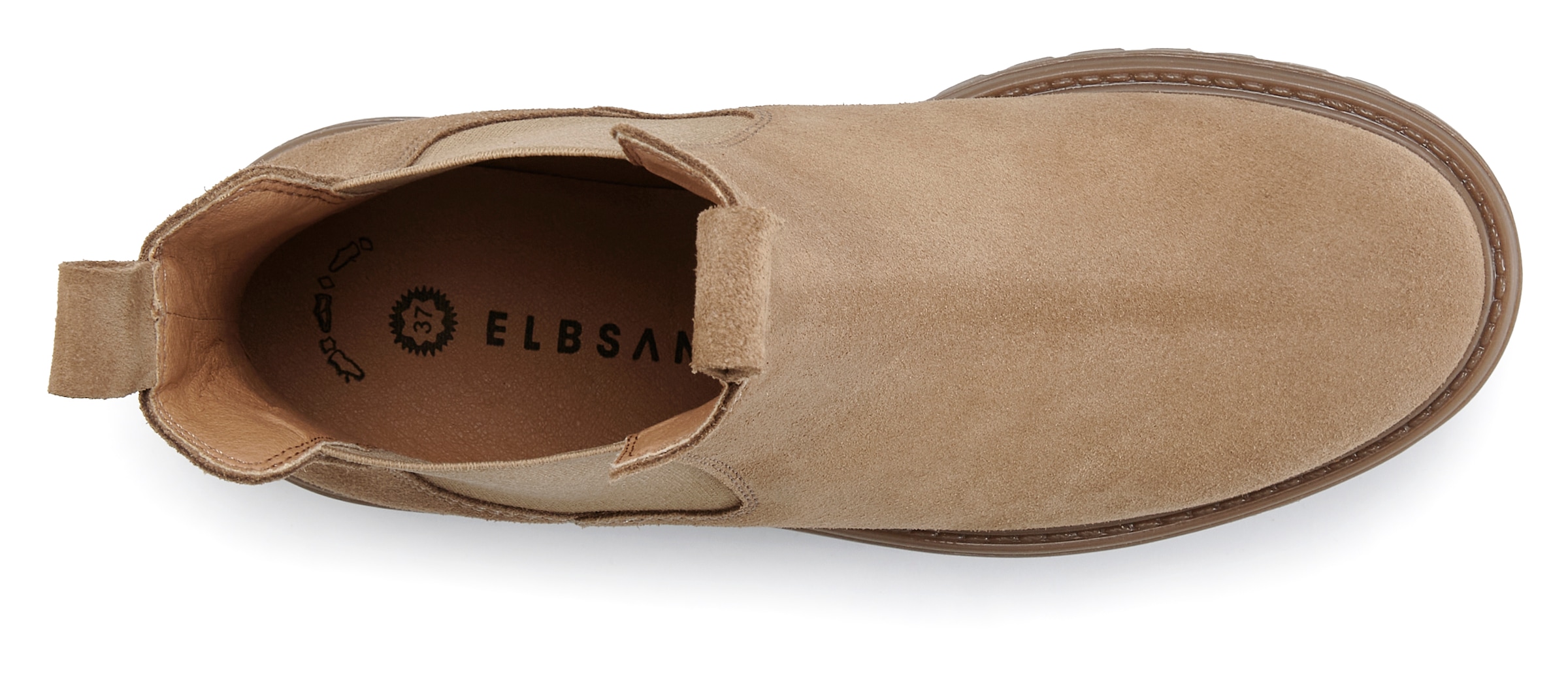 Elbsand Stiefelette  Chelseaboots, Schlupfstiefel, Bikerboots aus Leder