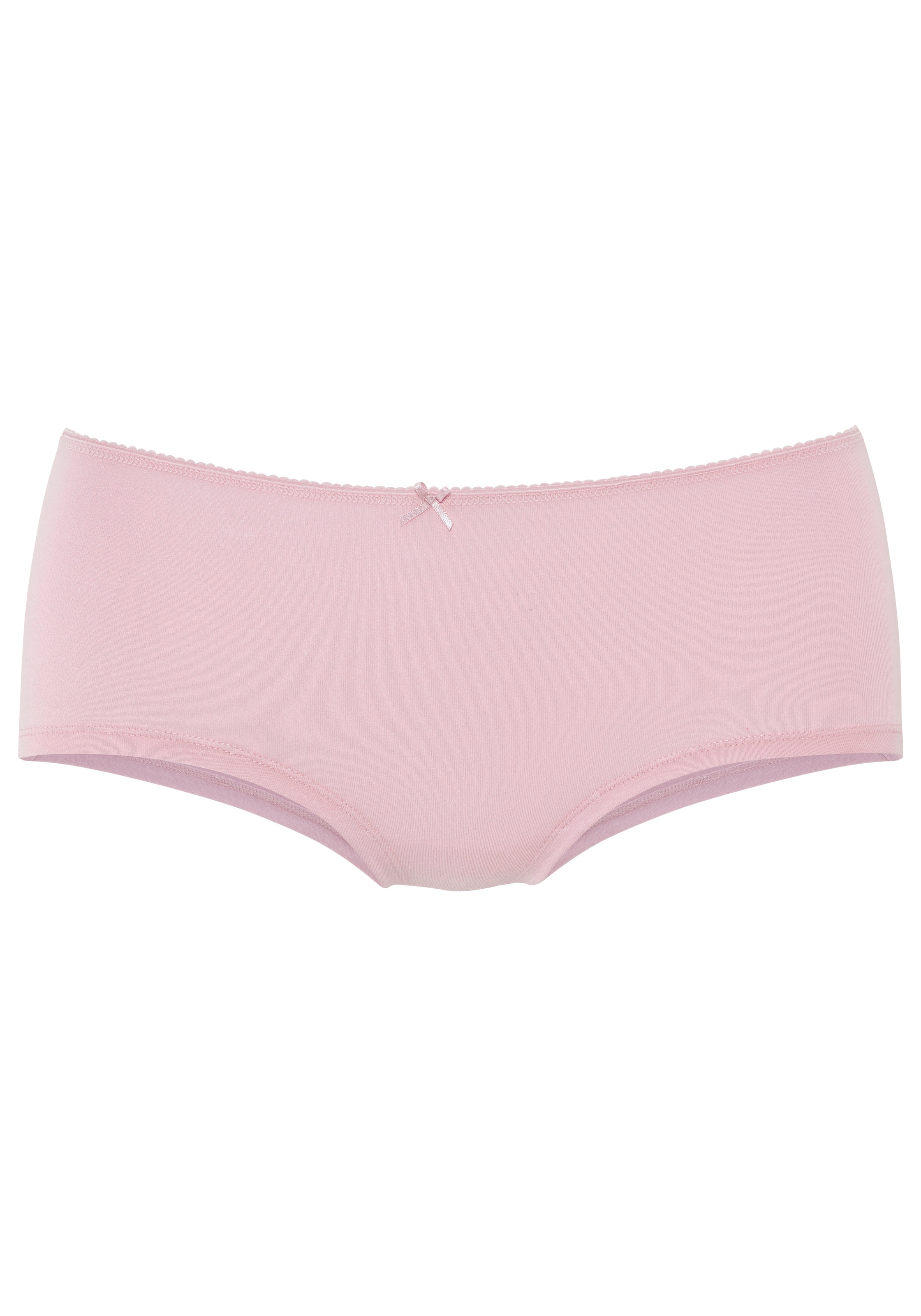 Vivance Panty mit kleiner Häkelkante, angenehme Baumwollqualität
