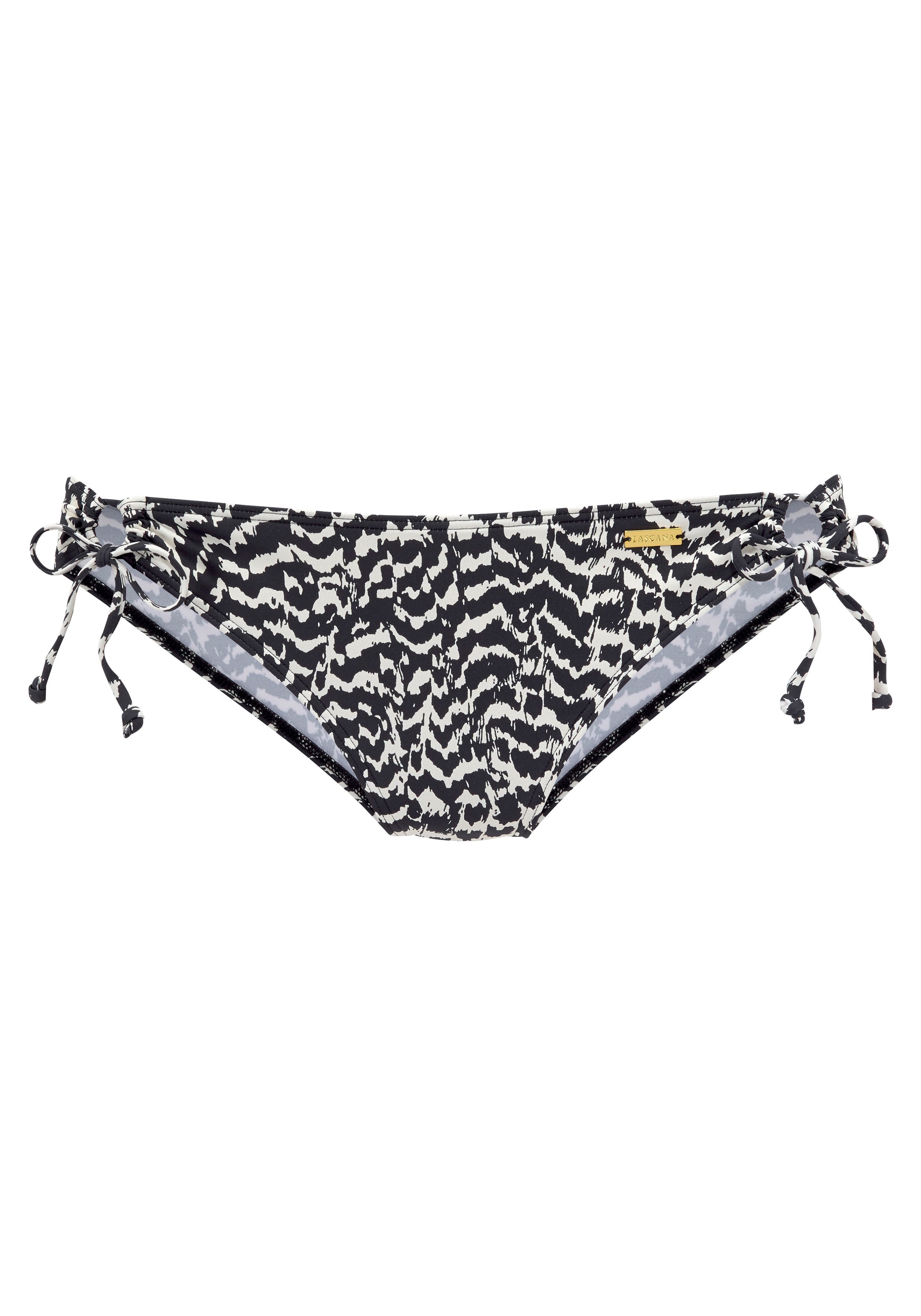 LASCANA Bikini-Hose "Clara" mit abstraktem Animalprint