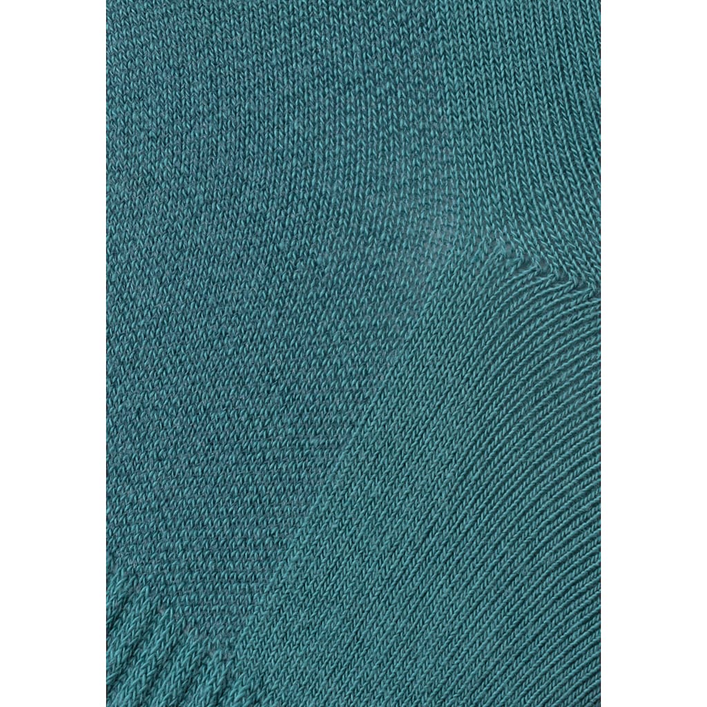 Bench. Sneakersocken, (Packung, 6 Paar), mit feiner Mesh Konstruktion und Mittelfussgummi