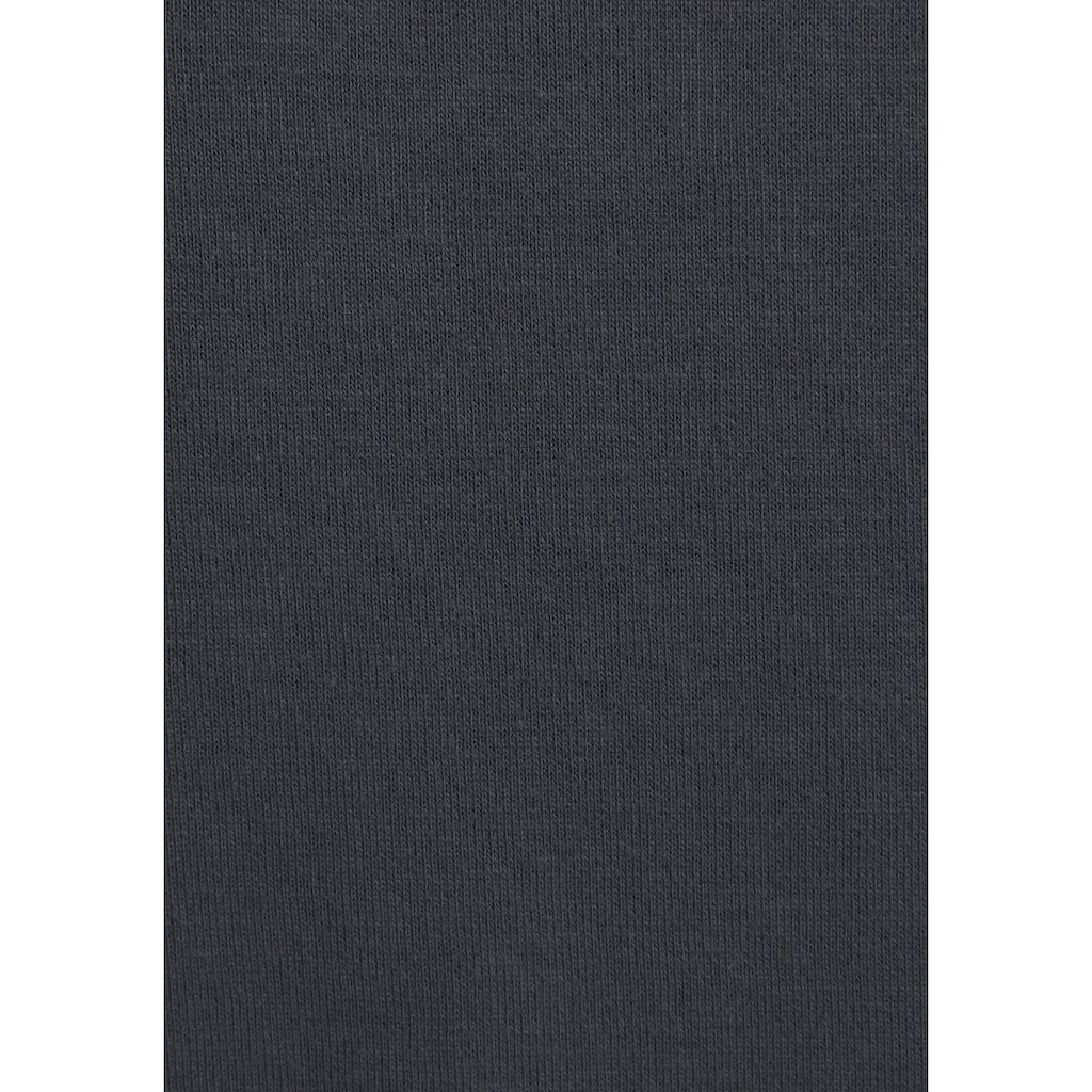H.I.S Sweatshirt, mit Piping auf der Brust, Loungewear