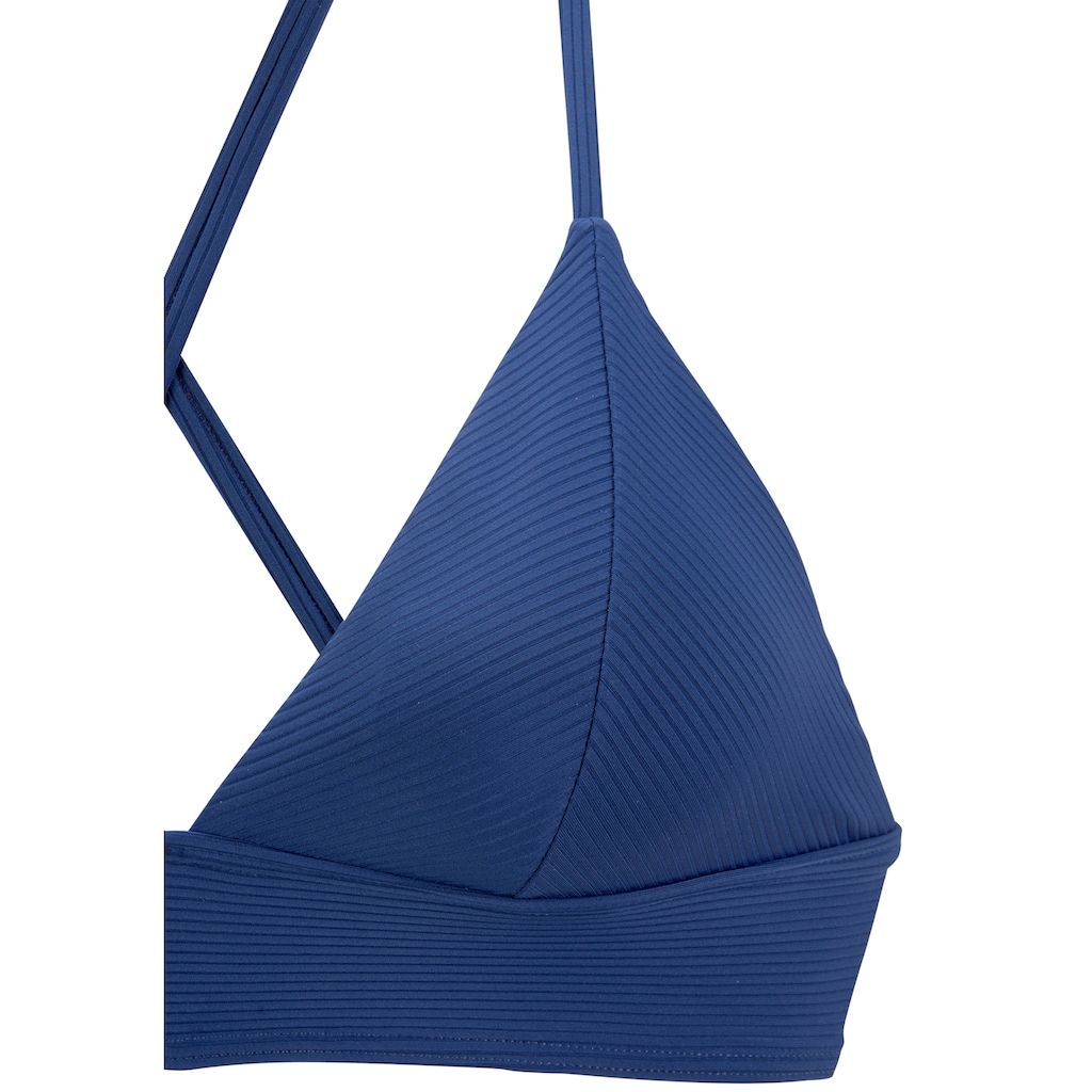 Venice Beach Triangel-Bikini-Top »Lucky«, aus gerippter Strukturware