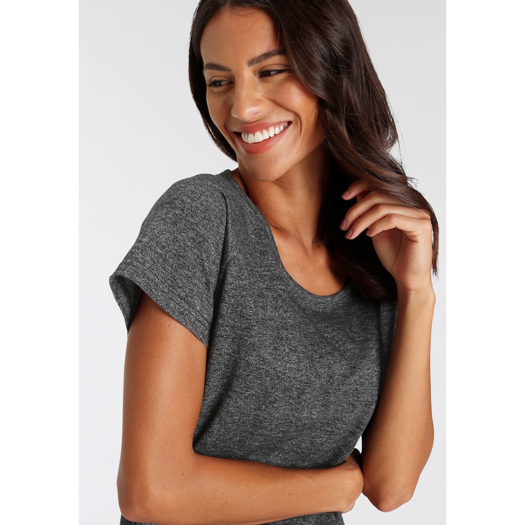 Vivance Dreams Shorty, (2 tlg.), mit Streifen-Details