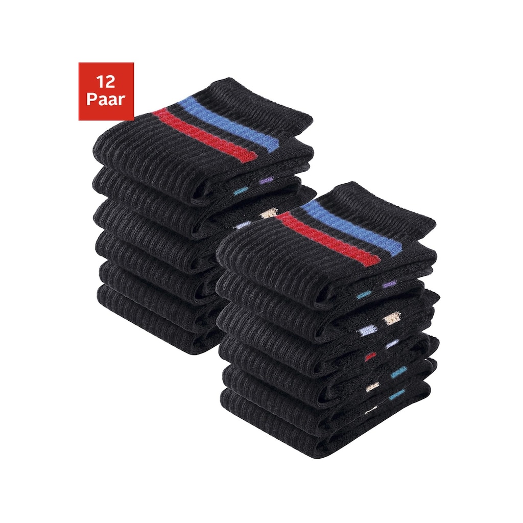 Go in Tennissocken, (Packung, 12 Paar), mit Frottee