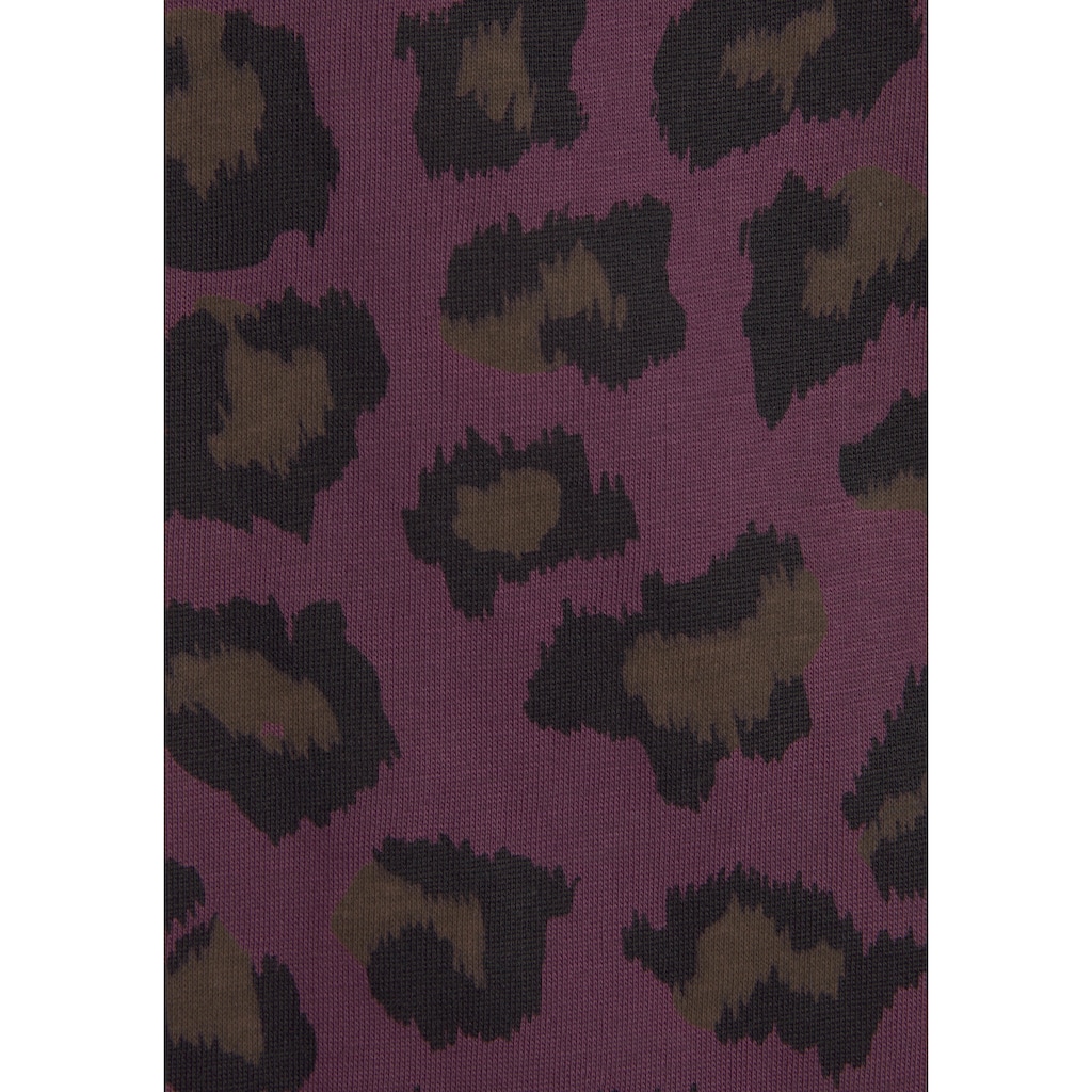 Vivance Dreams Nachthemd, mit tonalem Animalprint