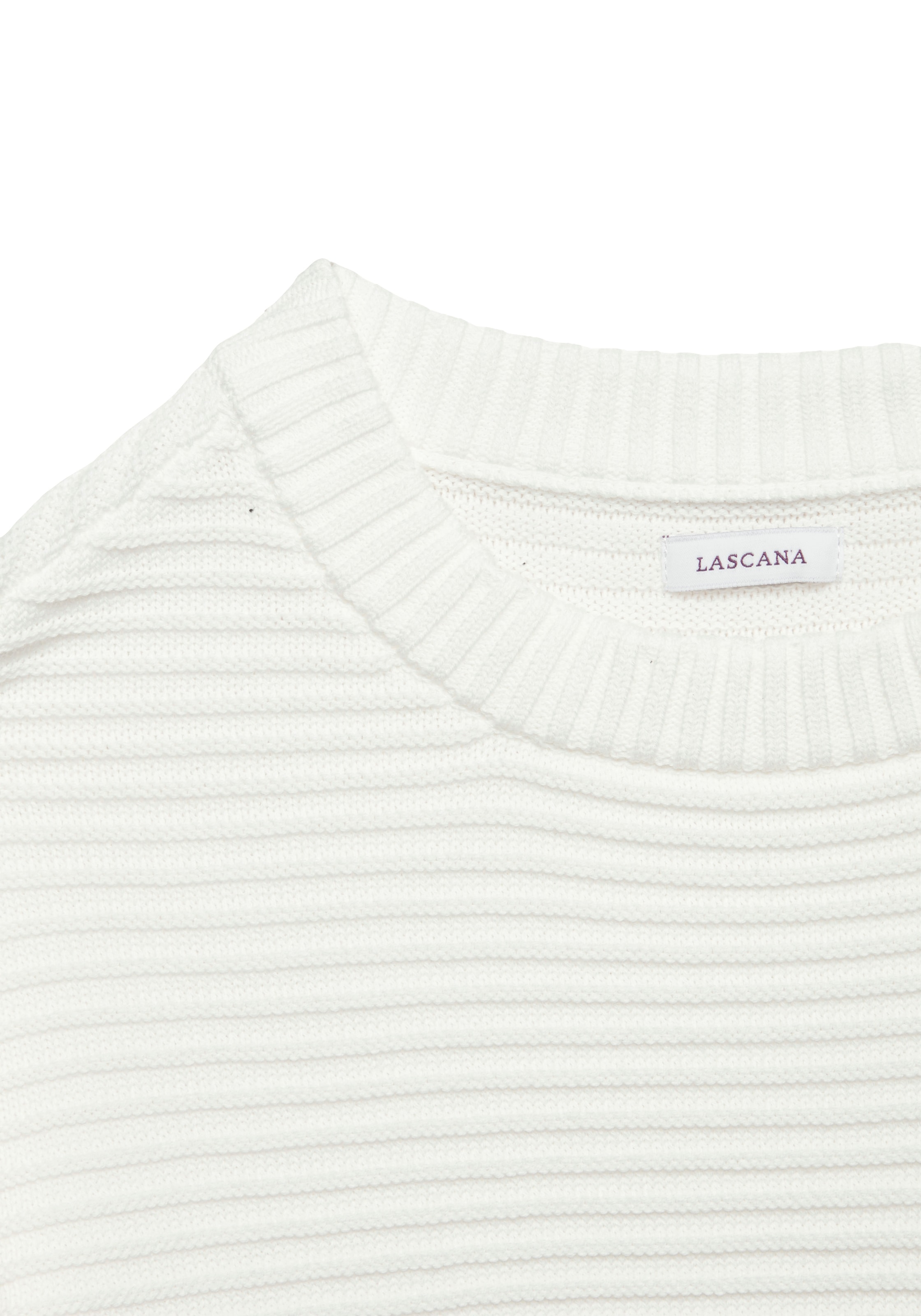 Vivance Strickpullover aus Rippstrick