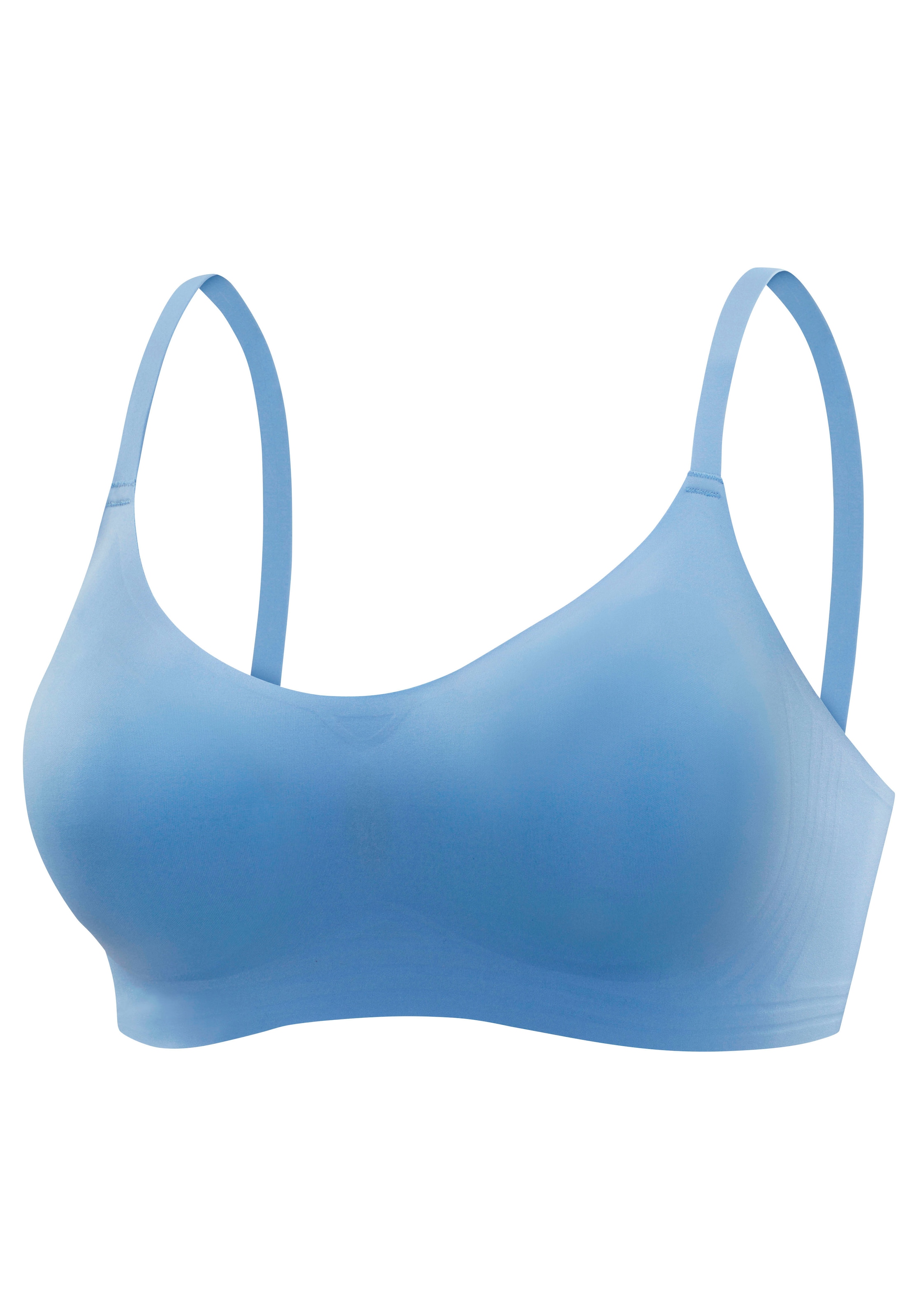 Nuance Bralette-BH, SEAMLESS ohne Bügel, mit herausnehmbarem Push-up-Kissen, Basic Dessous