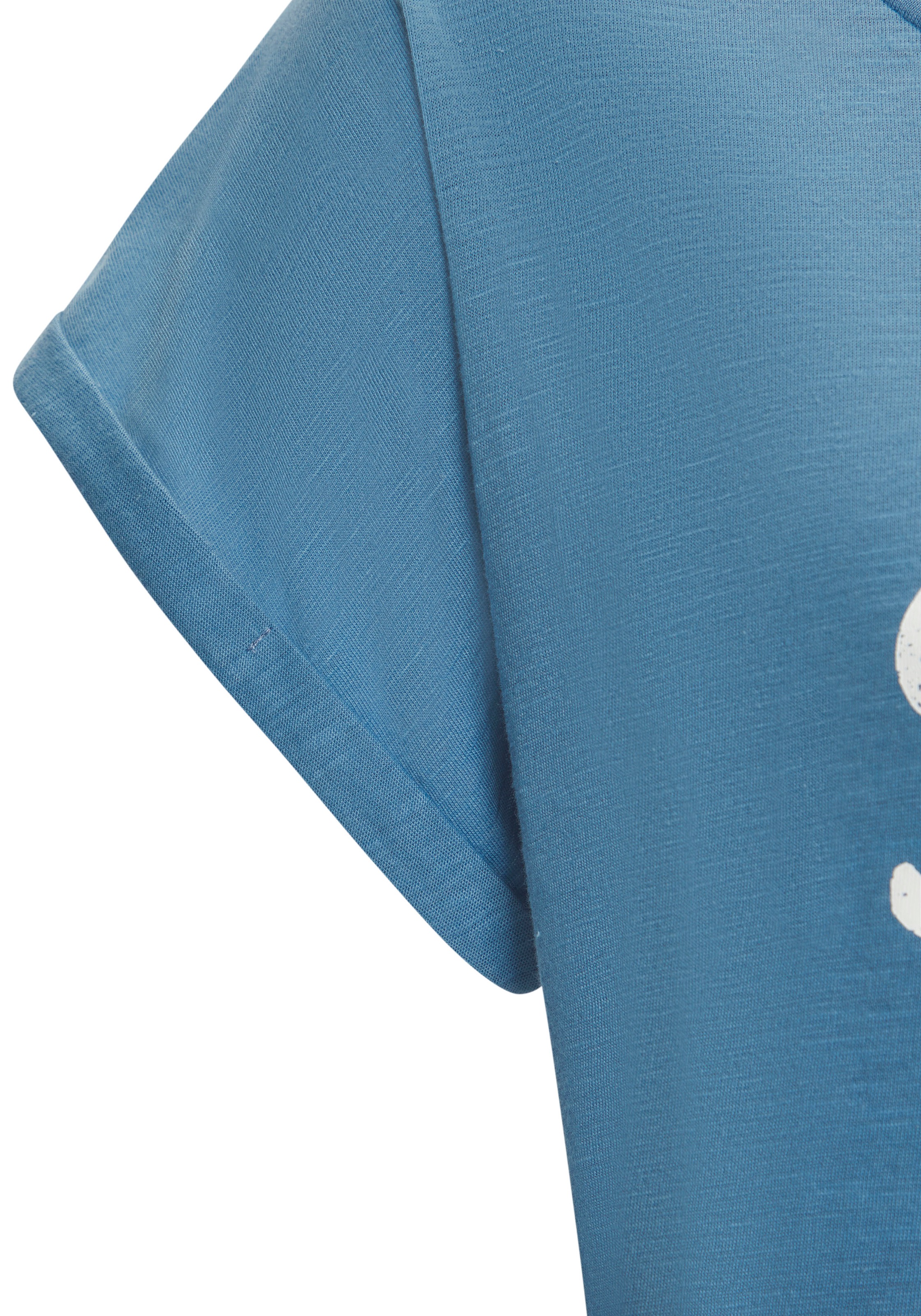 Beachtime T-Shirt »mit Frontdruck "Smile"«, aus weicher Baumwoll-Qualität