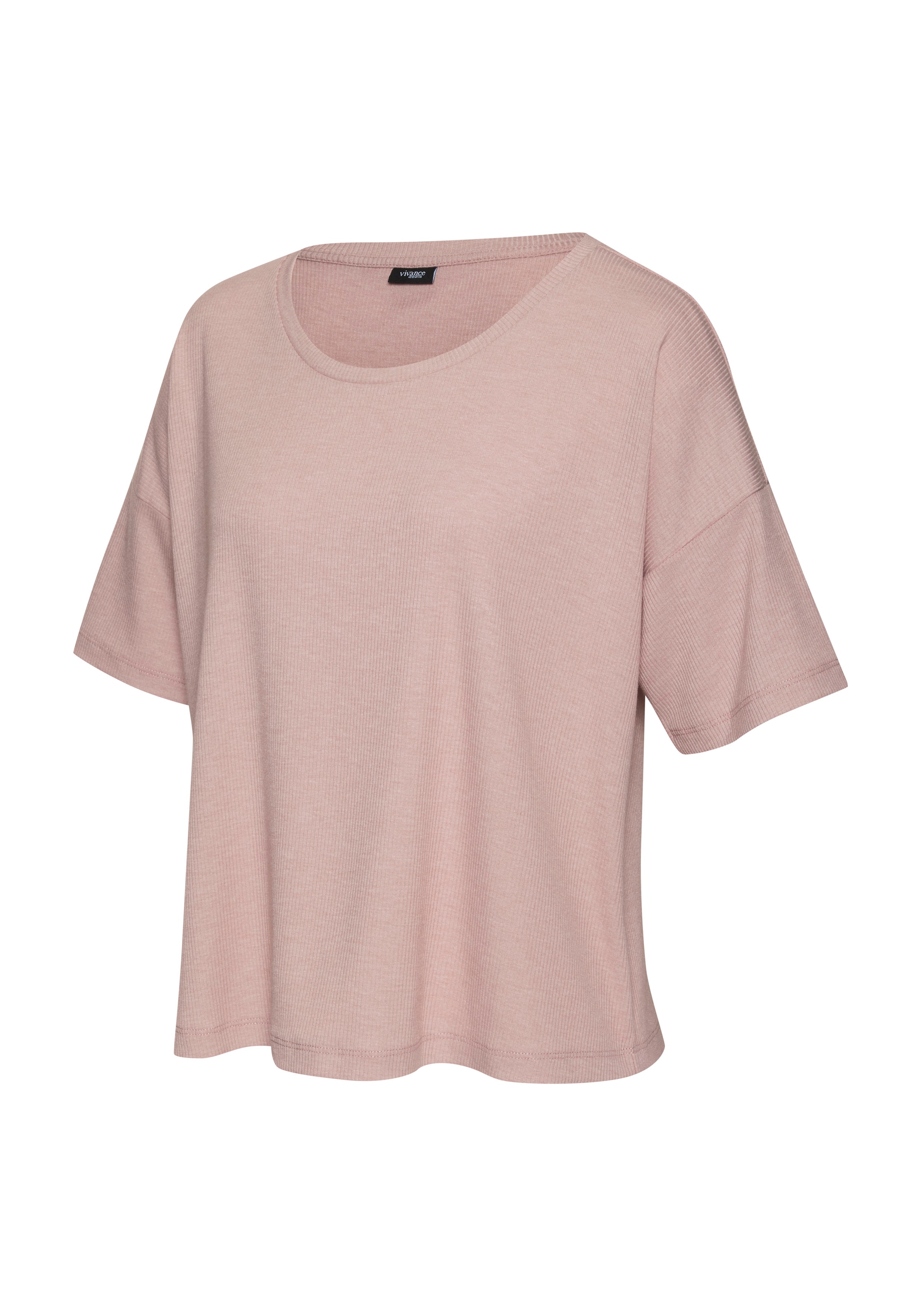 Vivance Dreams T-Shirt, in weicher Rippqualität
