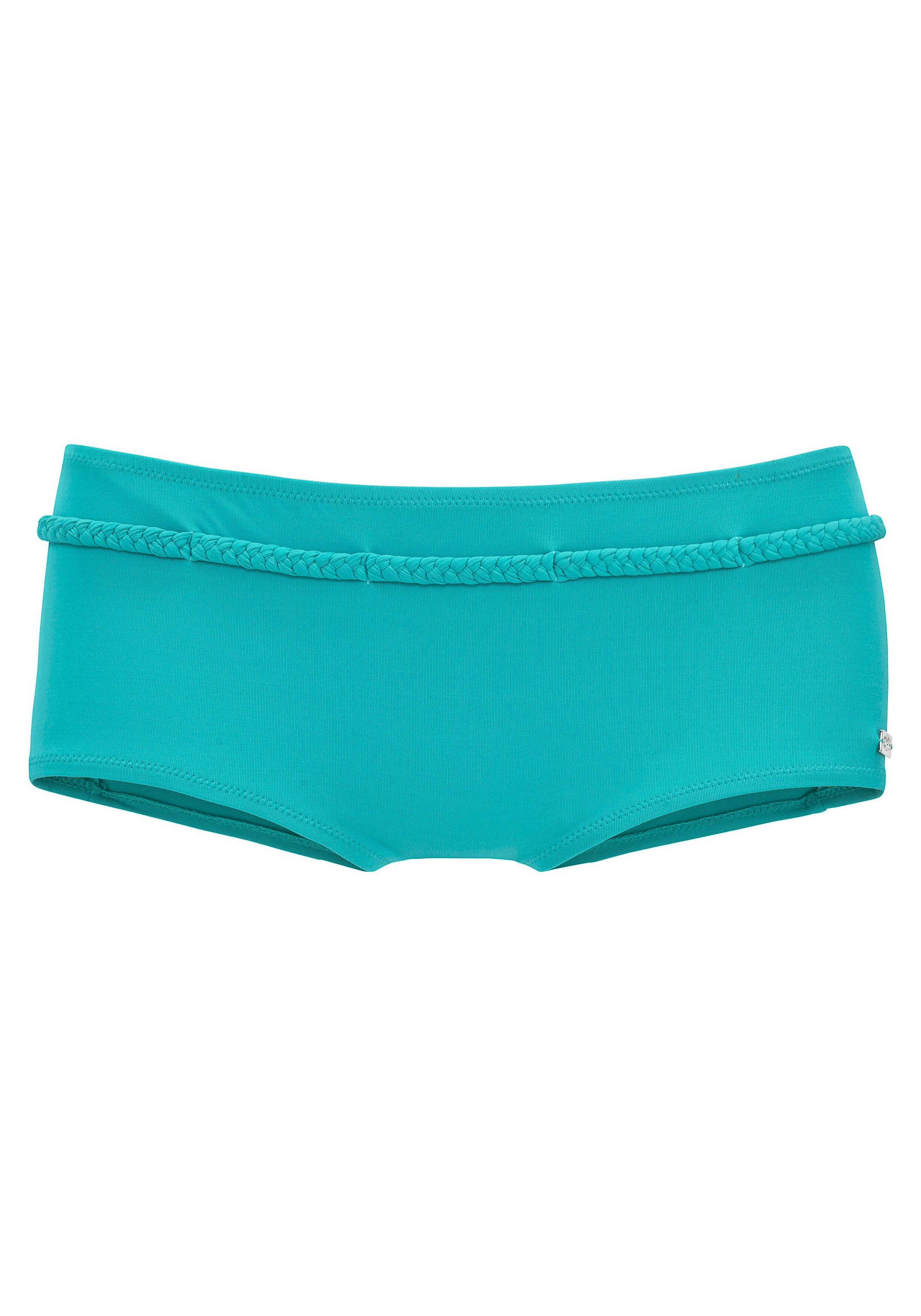 Buffalo Bikini-Hotpants "Happy" mit geflochtenem Ziergürtel