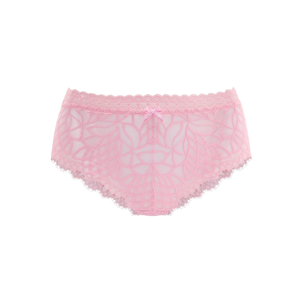 LASCANA Slip »Cara«, aus dezent transparenter Spitze, anteilig aus recyceltem Material