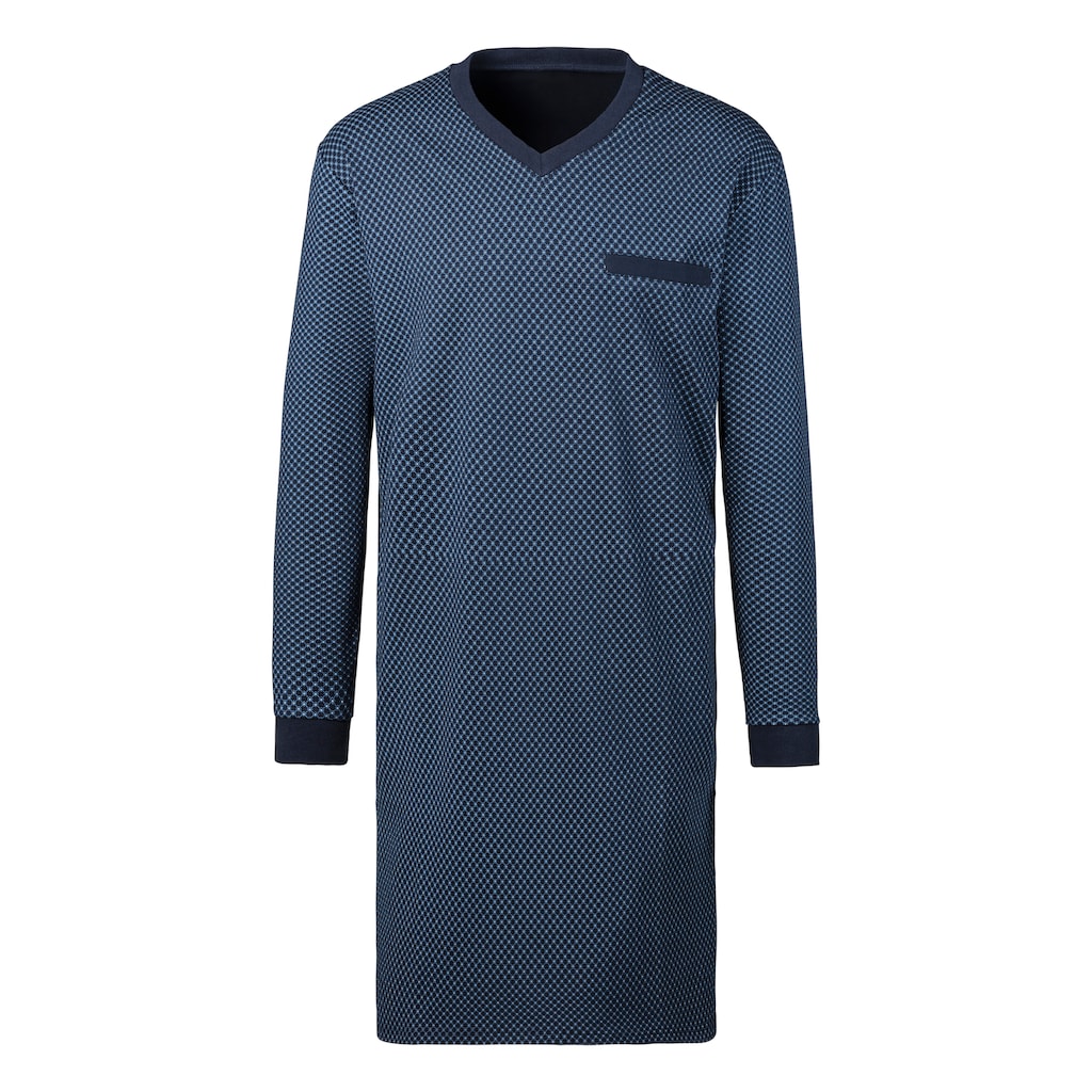 le jogger® Nachthemd, (2 tlg.), in bequemer Weite