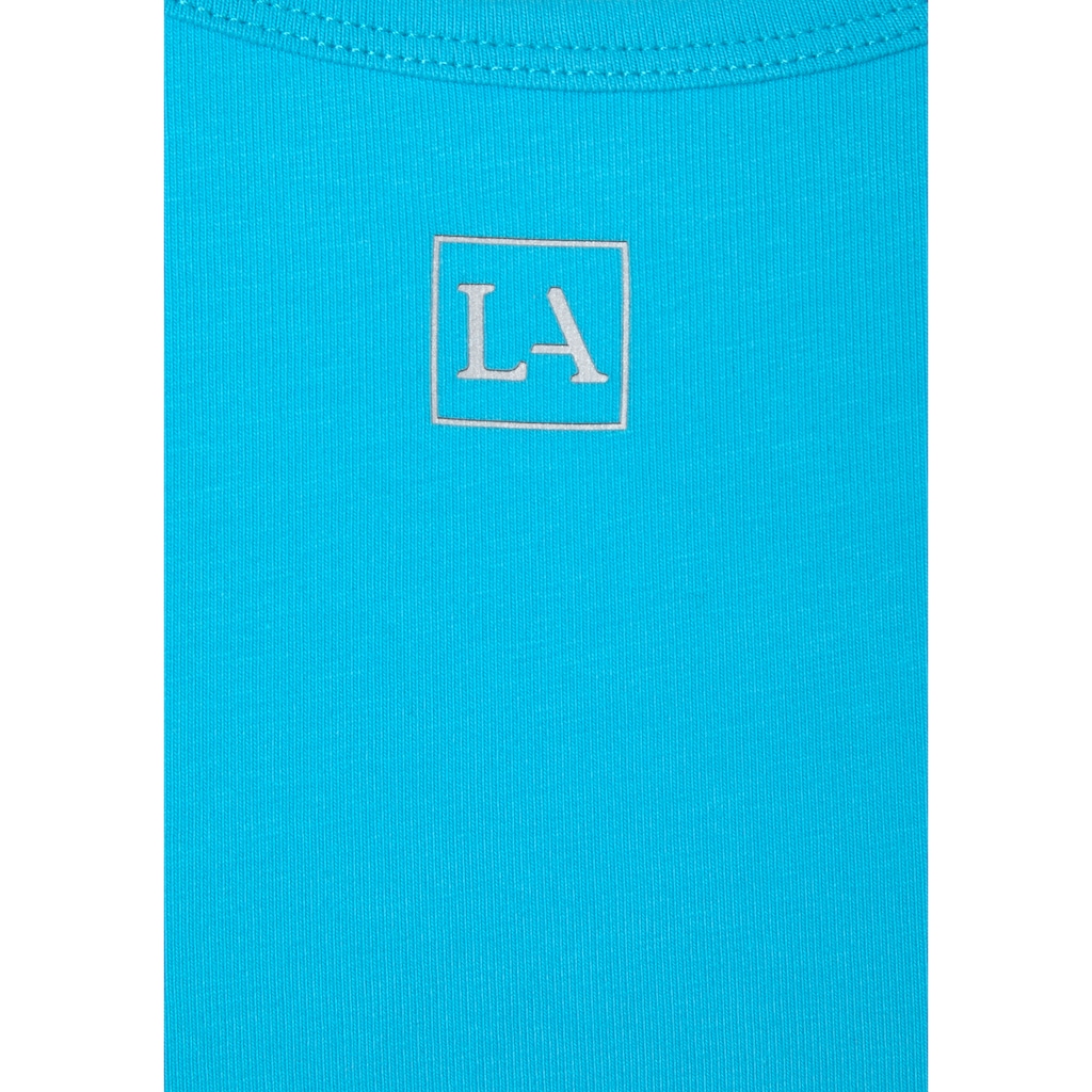LASCANA ACTIVE Sporttop, Crop-Top mit breiten Trägern