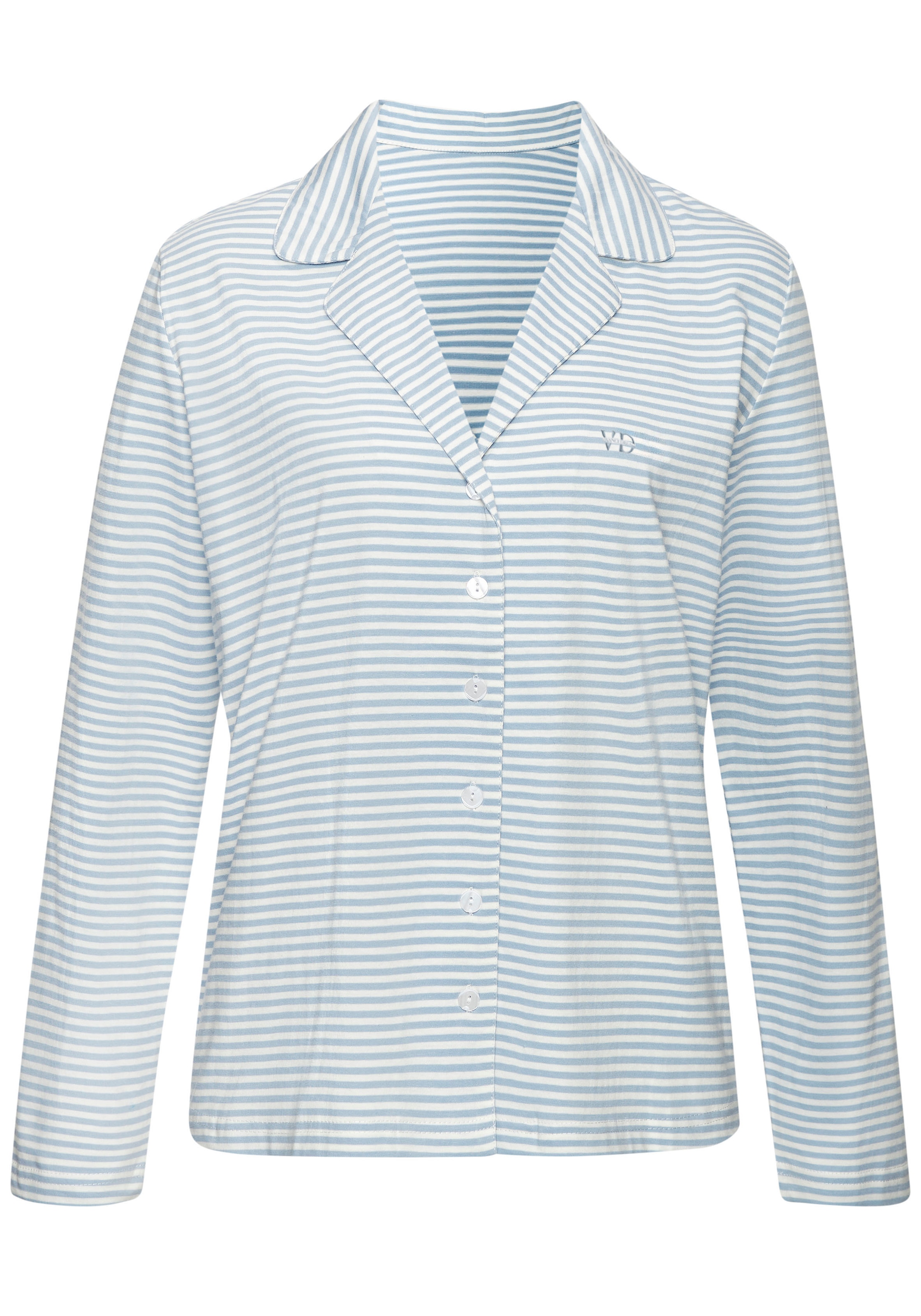 Vivance Dreams Pyjama Set, 2 tlg. mit feinem Streifenmuster