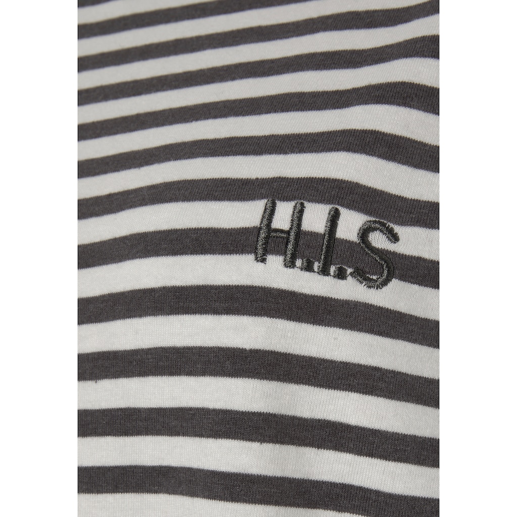 H.I.S Nachthemd, mit Logostickerei auf der Brust