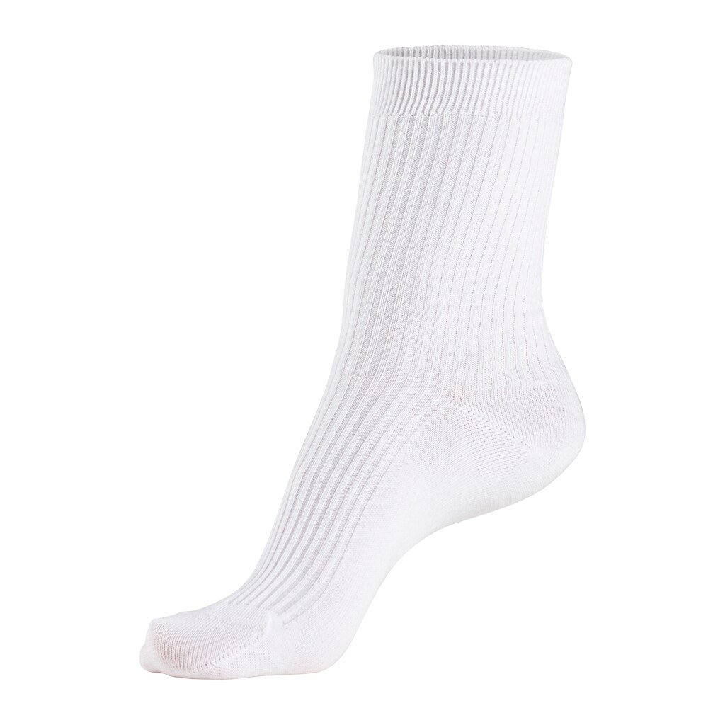 Lavana Basicsocken, (Packung, 5 Paar), mit feiner Rippe