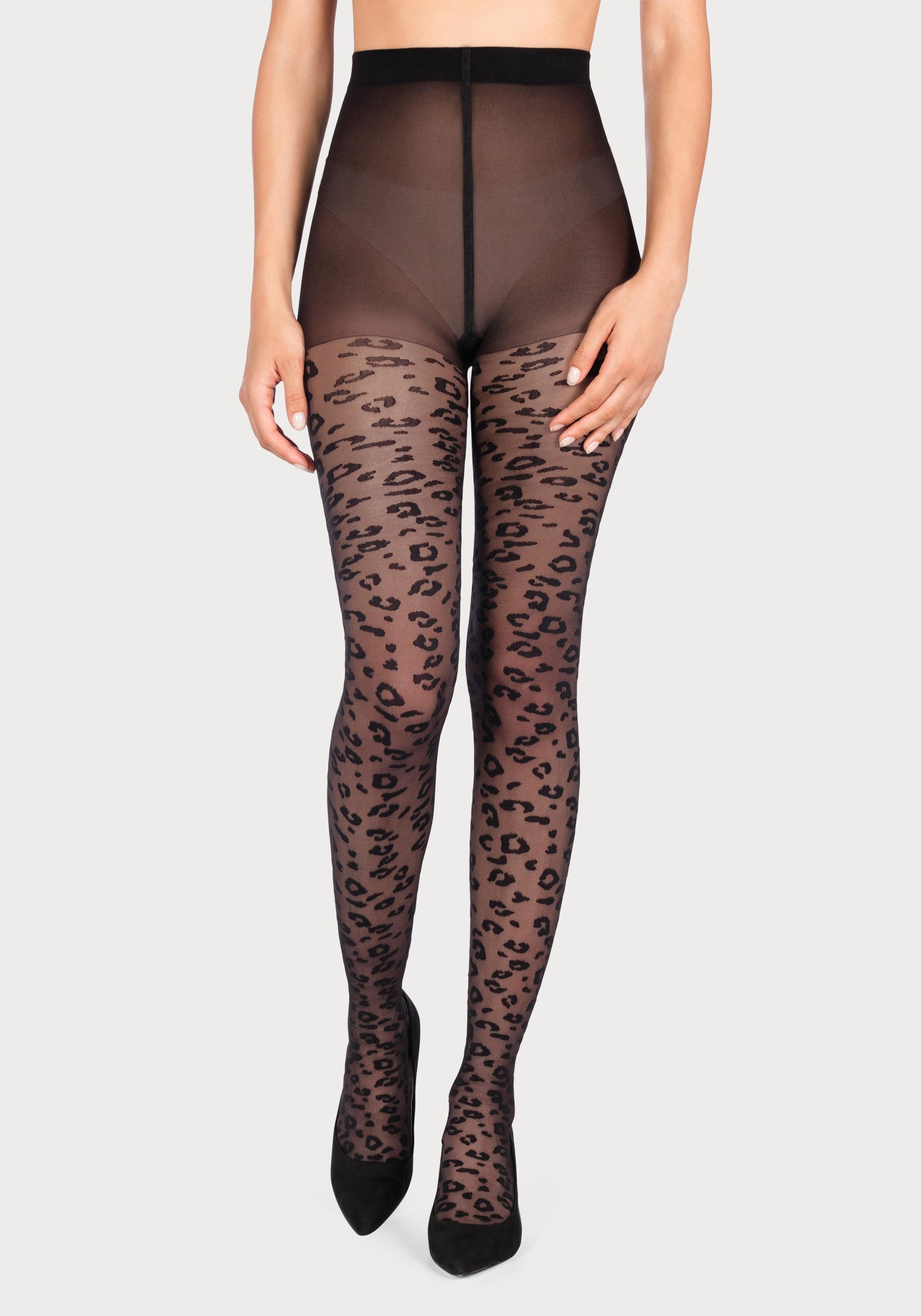 petite fleur gold Feinstrumpfhose 20 mit animal Muster