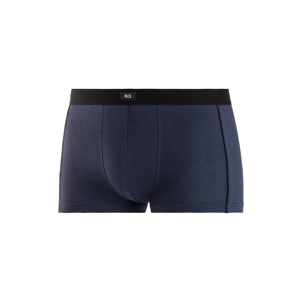 H.I.S Hipster, (Packung, 3 St.), knapp sitzende Boxershorts aus Baumwollmischung