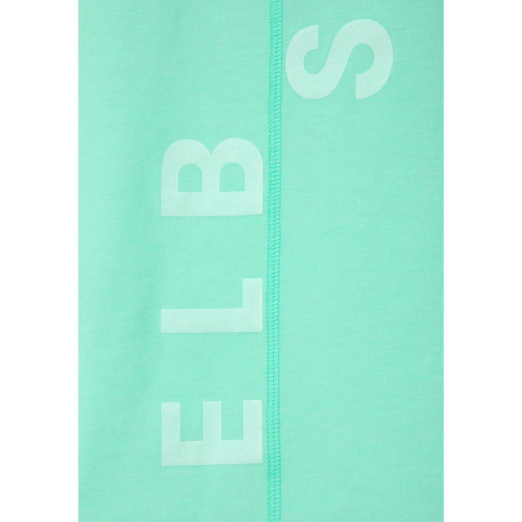 Elbsand Langarmshirt »Raina«, mit Logoprint hinten, Longsleeve aus Baumwoll-Mix