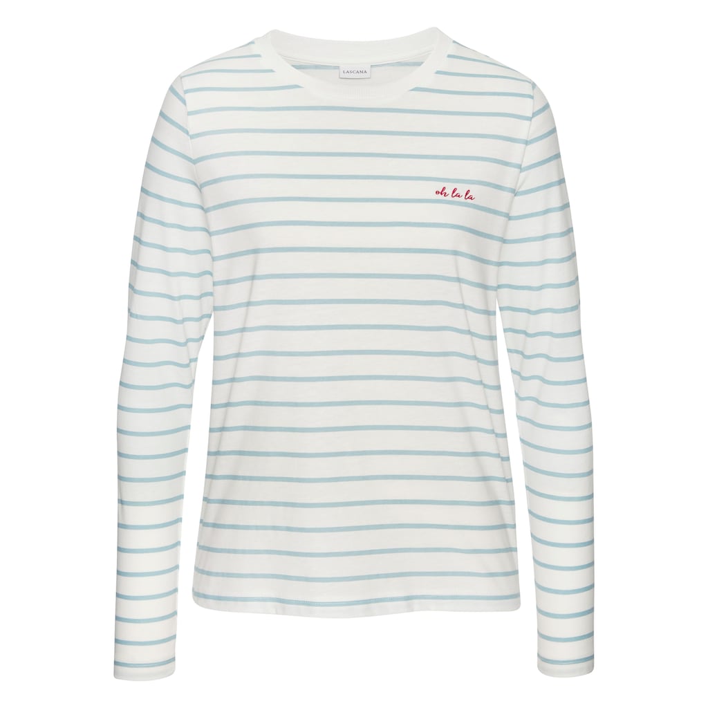 LASCANA Langarmshirt