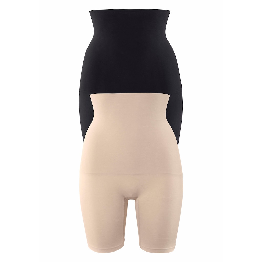 petite fleur Formpants, (2er-Pack), mit bodyforming Effekt, Shape wear