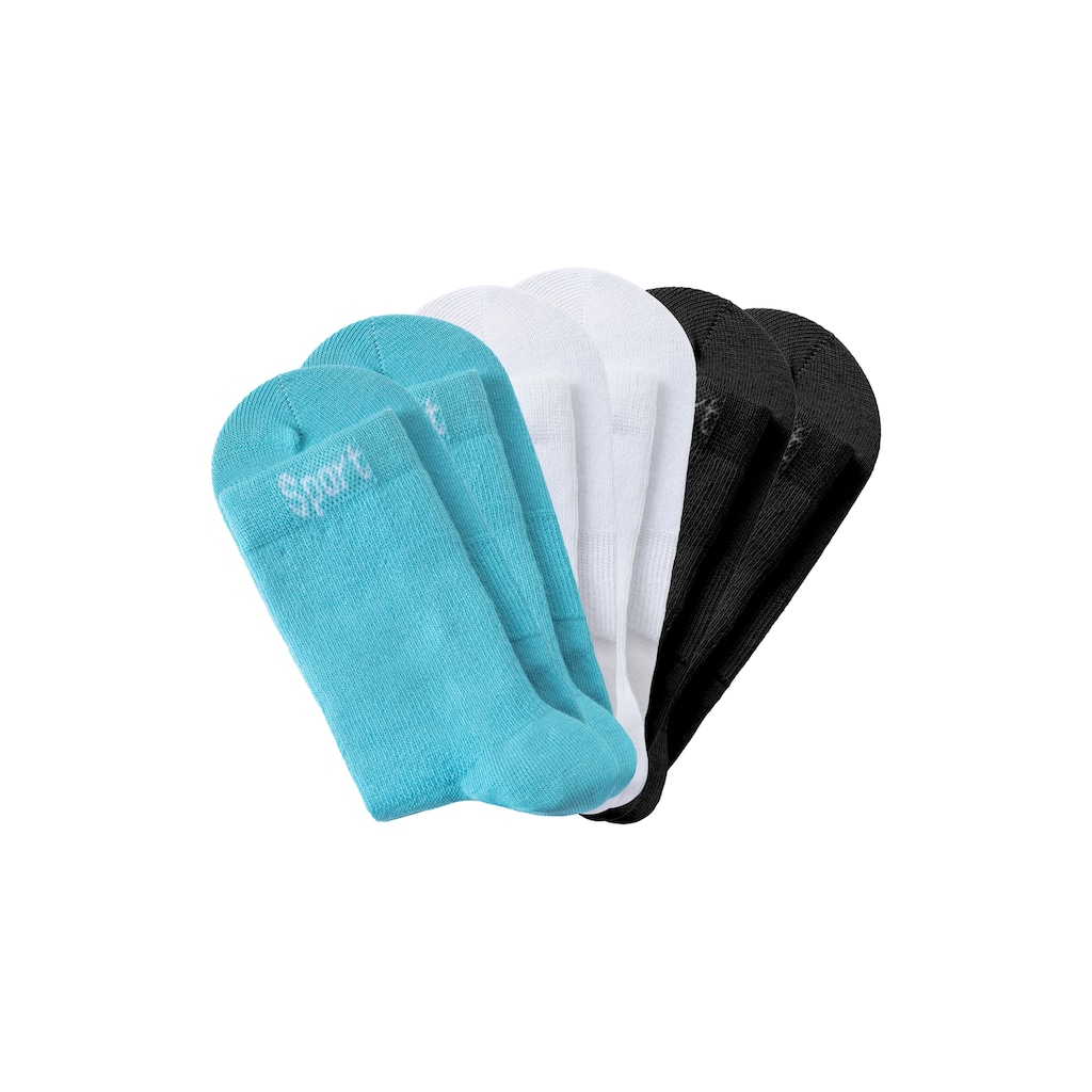 Bench. Sportsocken, (Packung, 6 Paar), mit antibakterieller Feuchtigkeitsregulierung