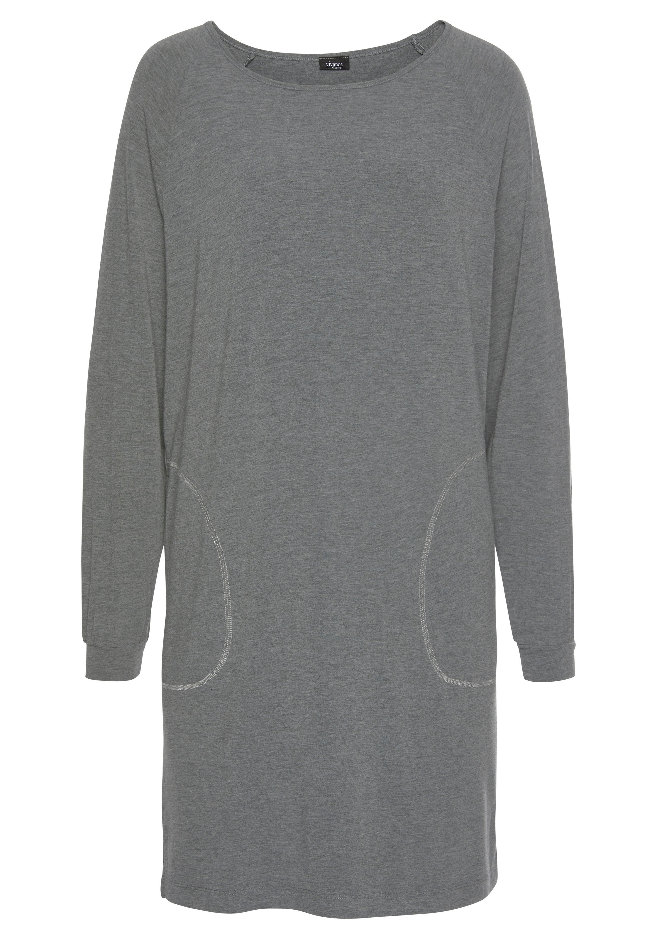 Vivance Dreams by Lascana Sleepshirt mit aufgesetzten Eingrifftaschen