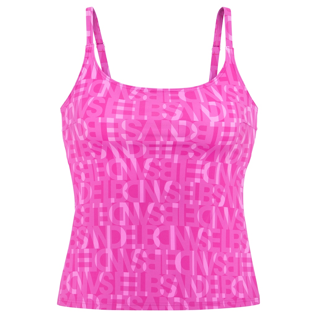 Elbsand Tankini-Top »Letra«, mit tollem Wording