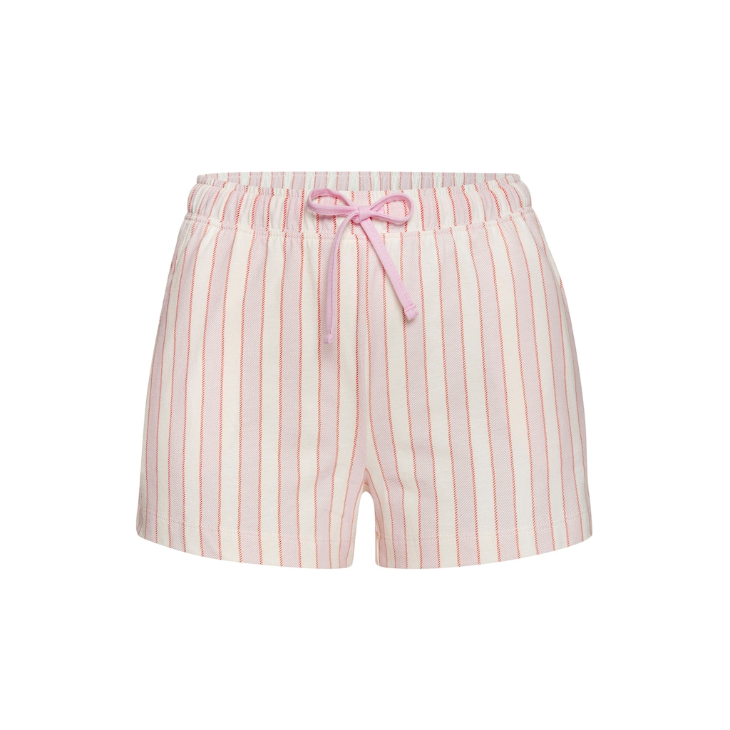 Vivance Dreams Shorty, (Set, 2 tlg.), mit zartem Streifenmuster