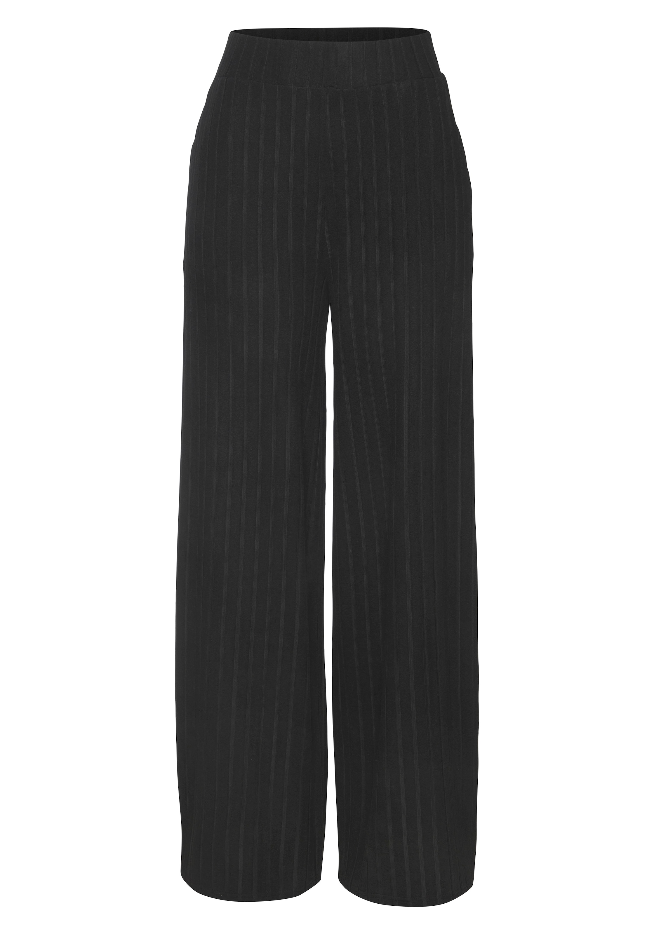 Vivance Schlupfhose »mit lockererem Bein«  aus Rippstoff, Sommerhose, bequem