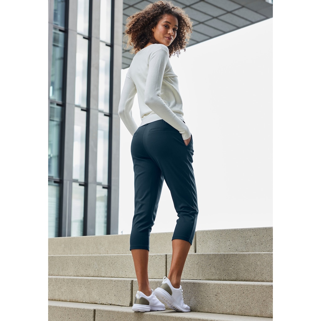 LASCANA Caprileggings, mit seitlichen Taschen, Loungewear