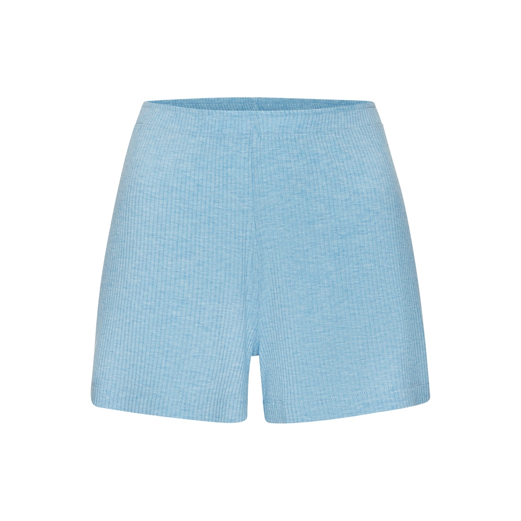 s.Oliver Pyjamashorts, in elastischer Rippware