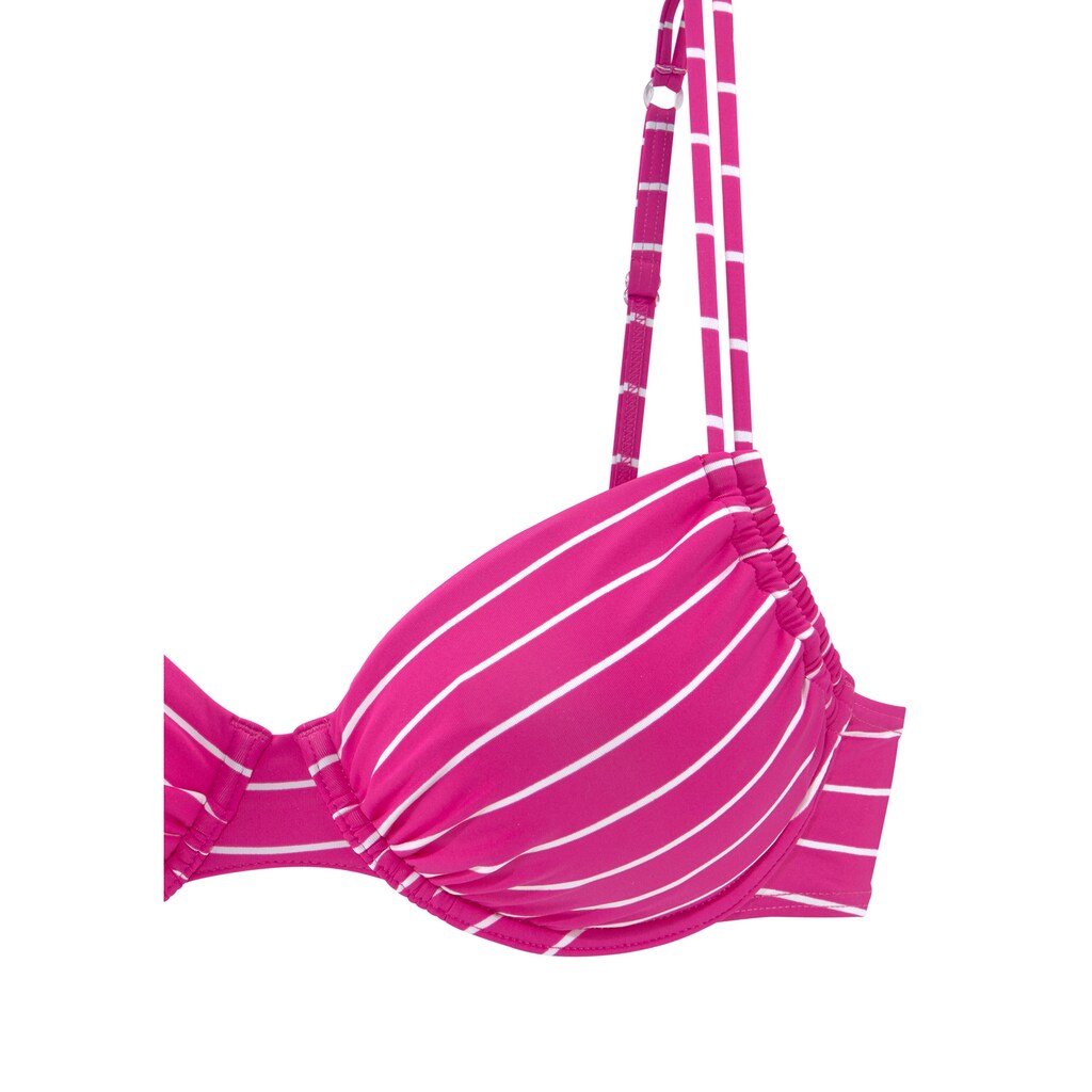 Vivance Bügel-Bikini, im Steifen-Design