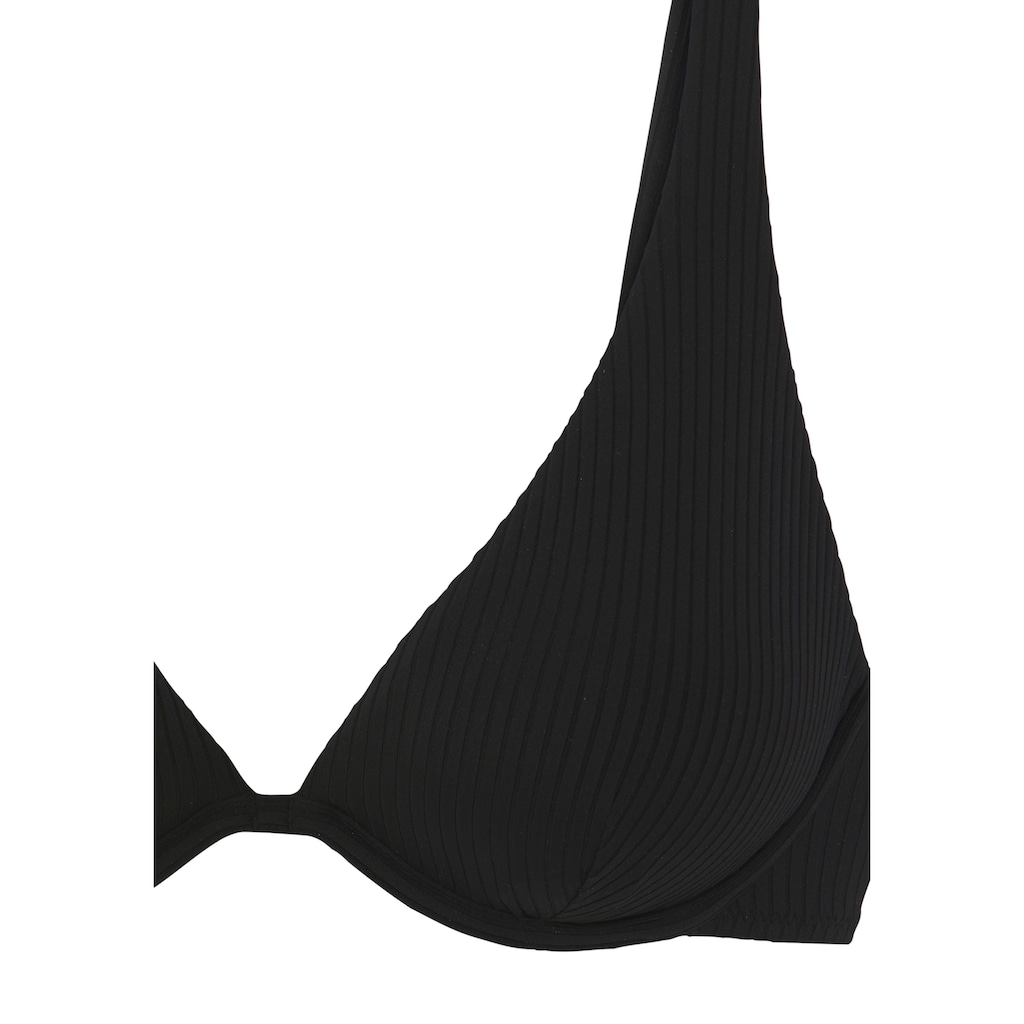 Elbsand Bügel-Bikini, aus trendiger Rippware