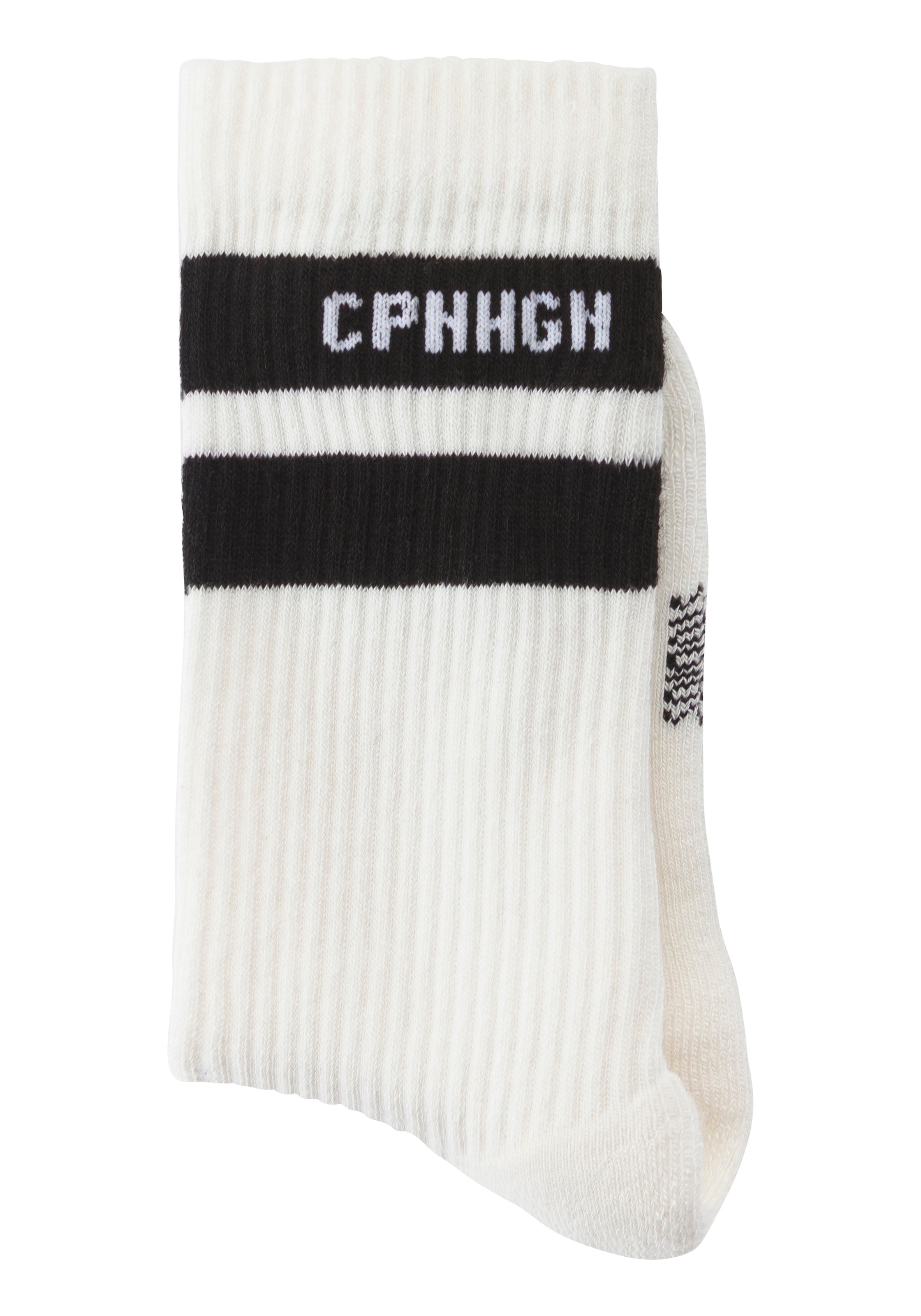 Copenhagen Studios Tennissocken, (Packung, 3 Paar), mit Streifendesign und Vollfrottee