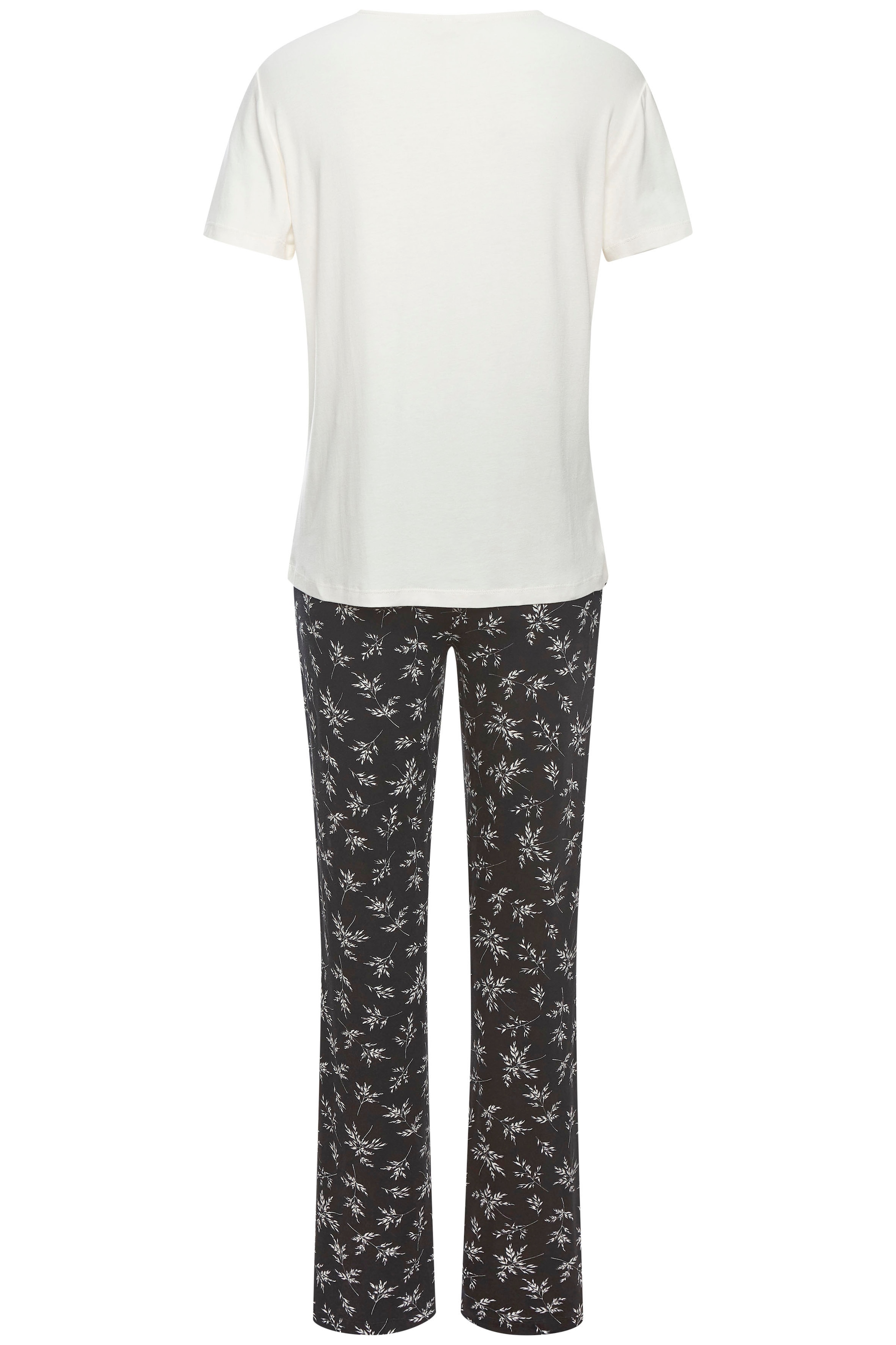 Vivance Dreams Pyjama, (Set, 2 tlg.), mit süssem Blumen-Print