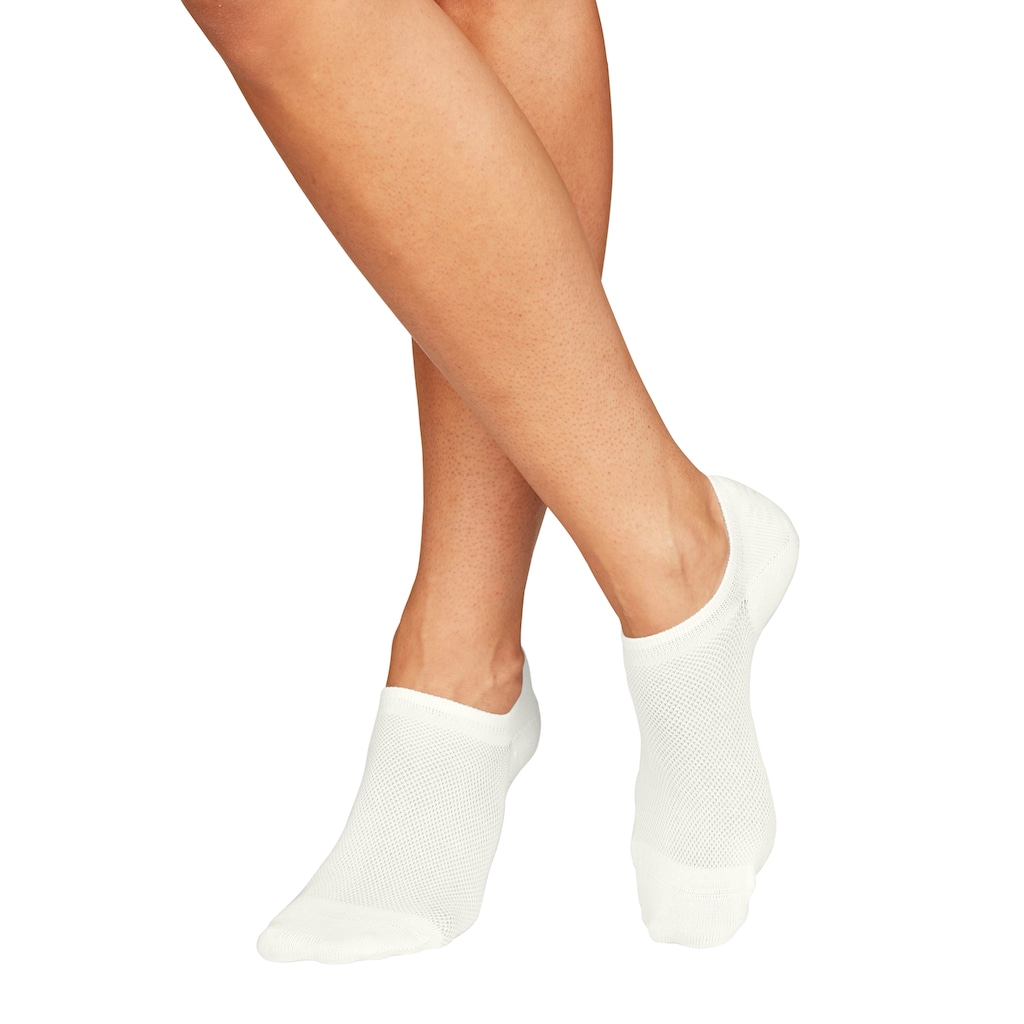 Bench. Sneakersocken, (Packung, 10 Paar), mit Pikeestruktur
