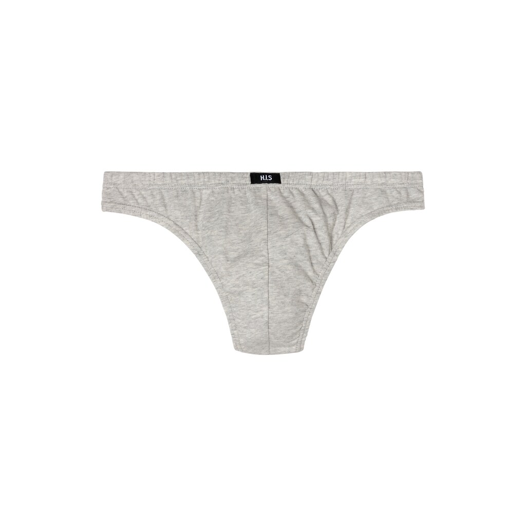 H.I.S String, (Packung, 3 St.), aus weichem Baumwoll-Stretch