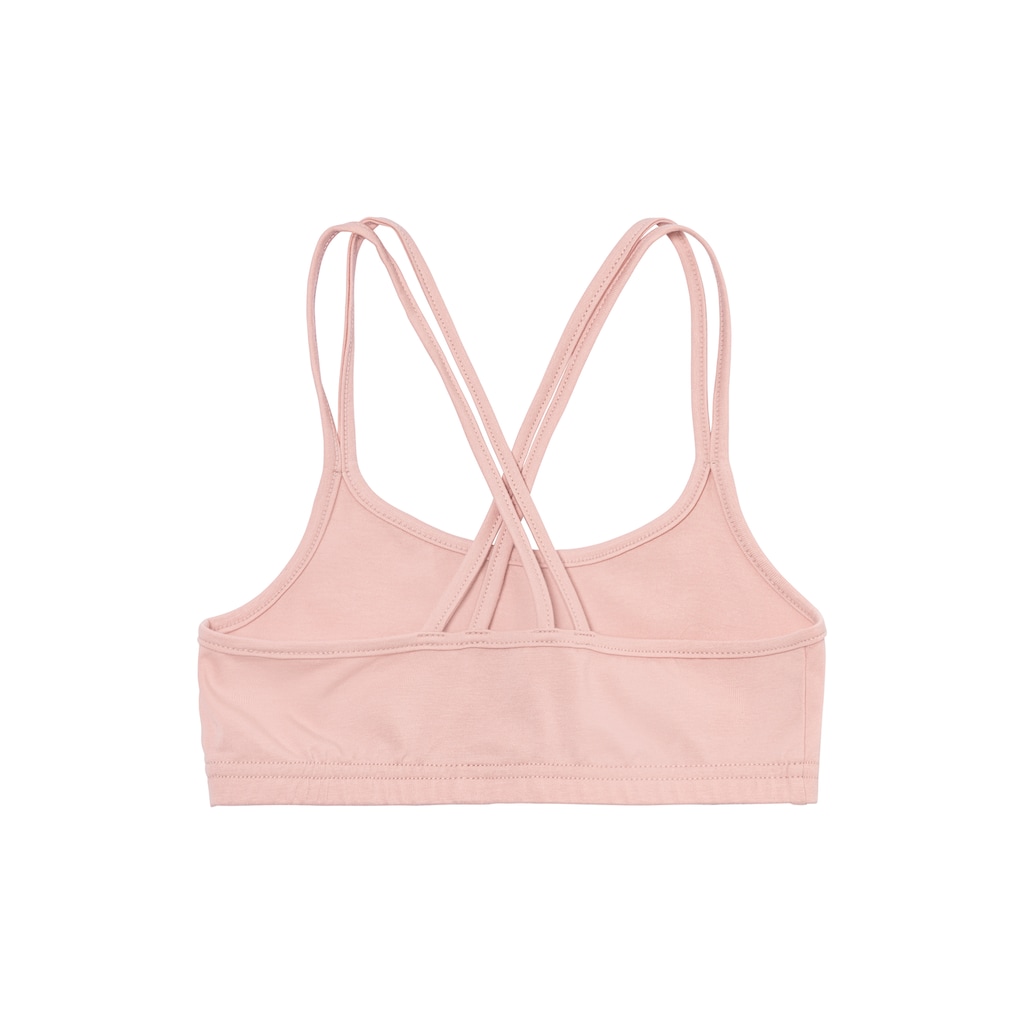 Bench. Bustier, uni und allover bedruckt in einer Packung