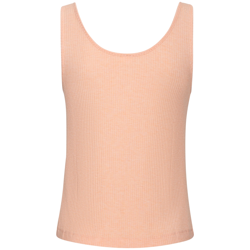 s.Oliver Pyjamaoberteil, in elastischer Rippware